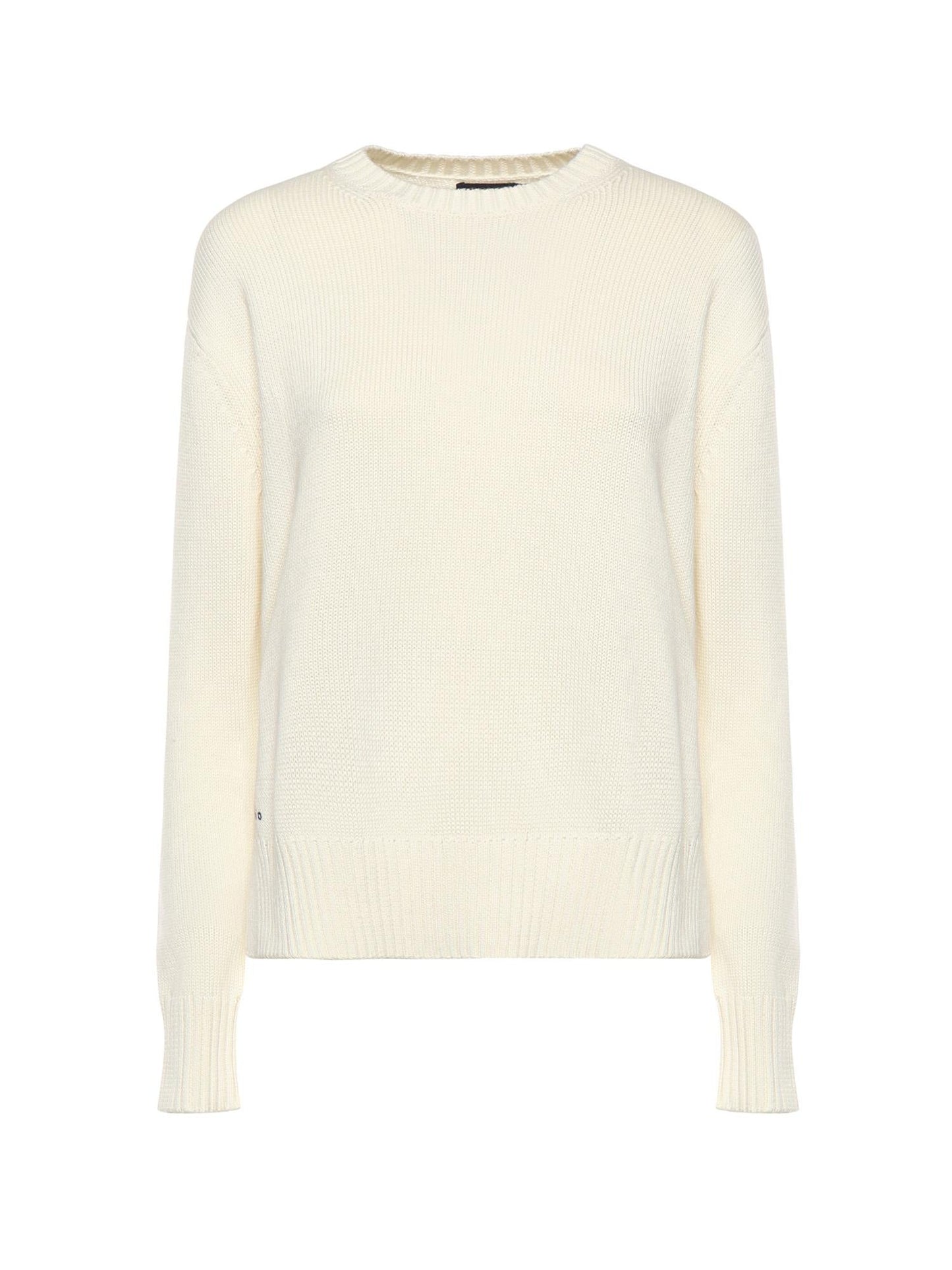 Pullover in cotone con logo