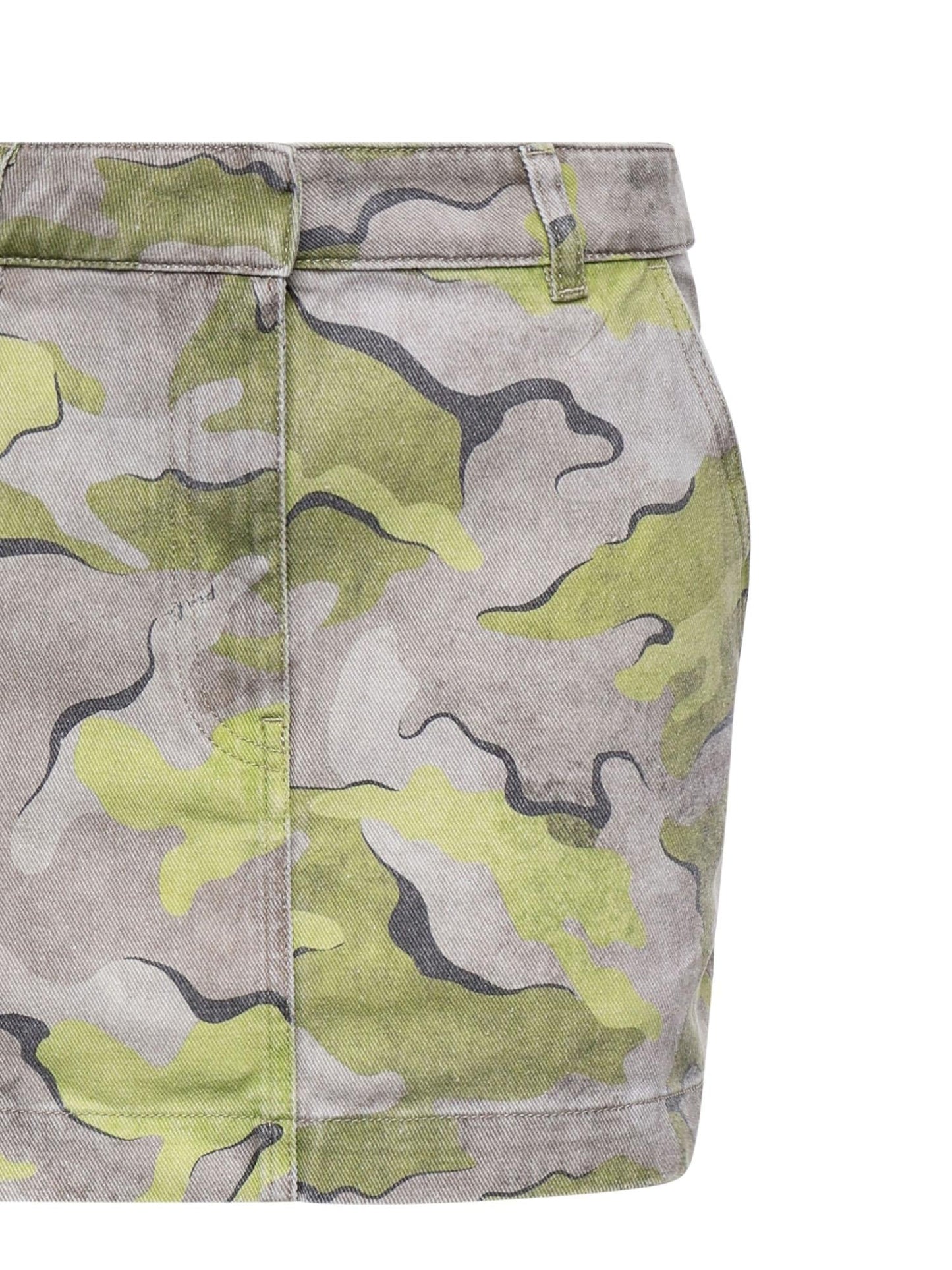 Minigonna camouflage