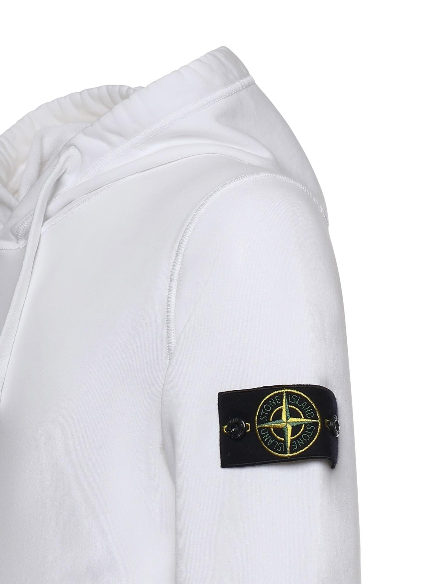 Felpa con logo in cotone