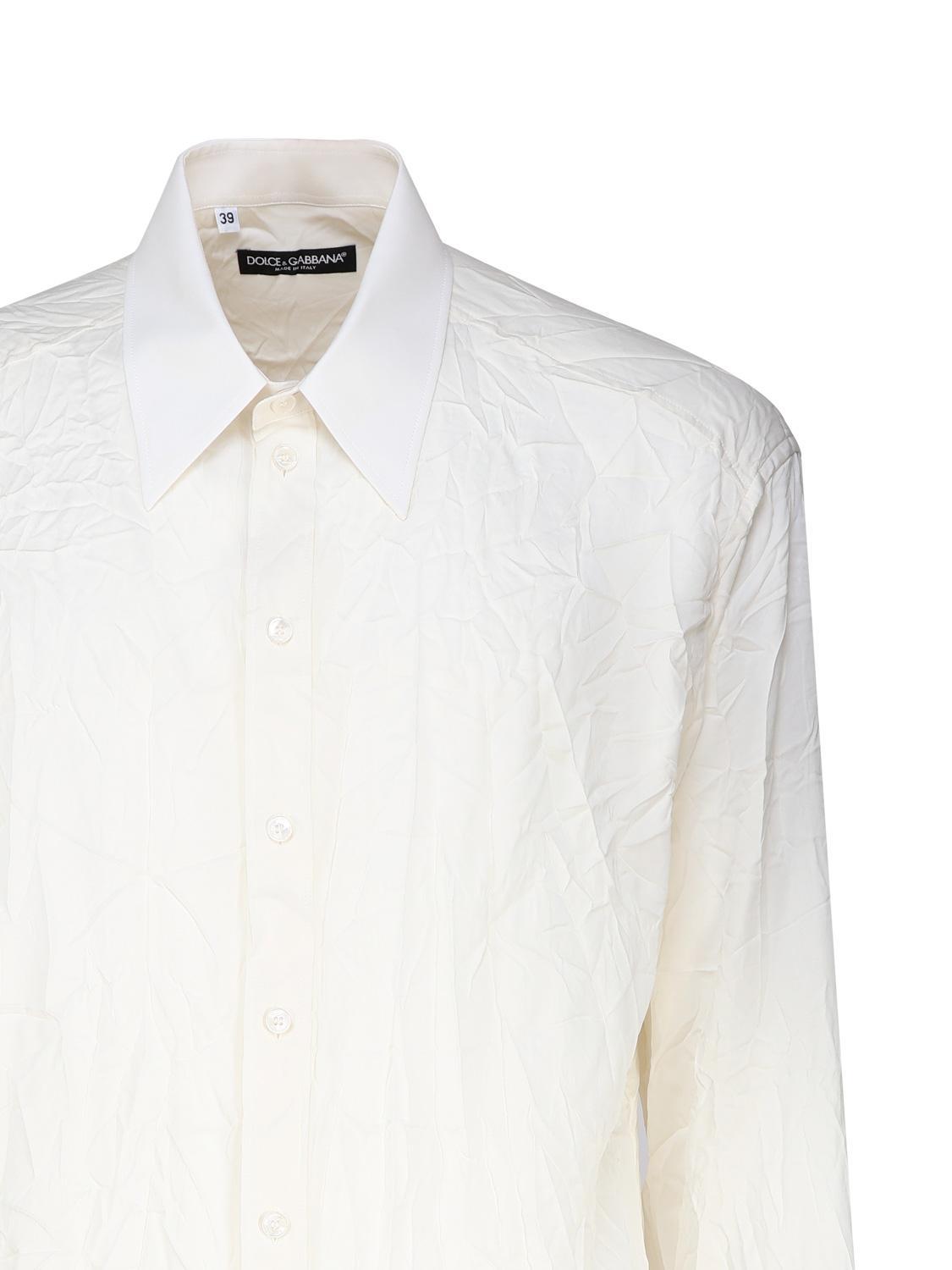 Camicia over in charmeuse di seta stretch