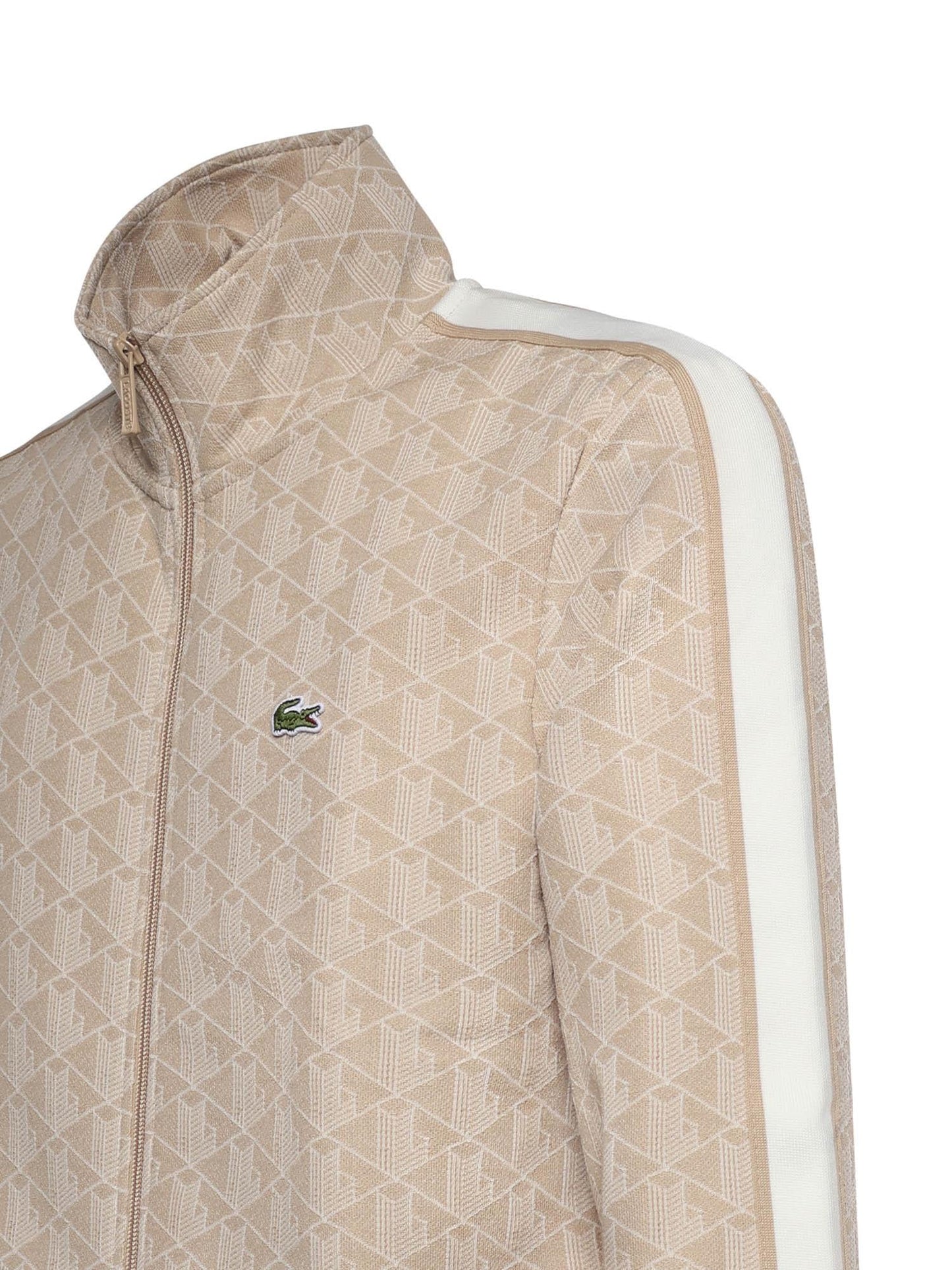 Giacca in jacquard con monogramma