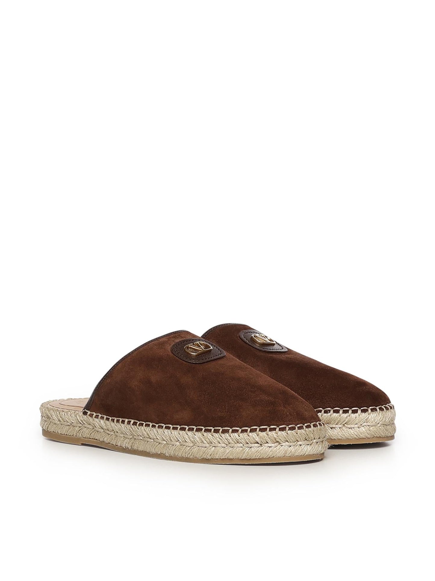 Mules Palm Avenue VLogo in suede