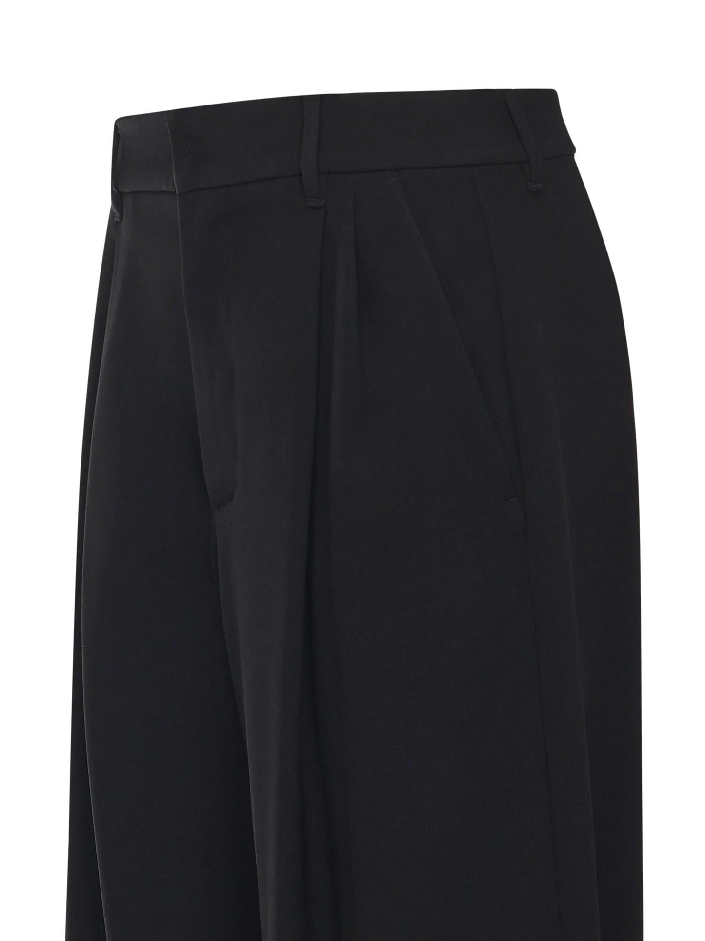 Pantalone ampio in cady