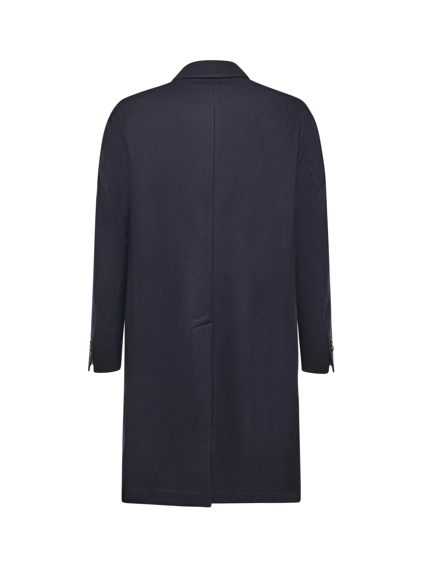 Cappotto monopetto in misto lana