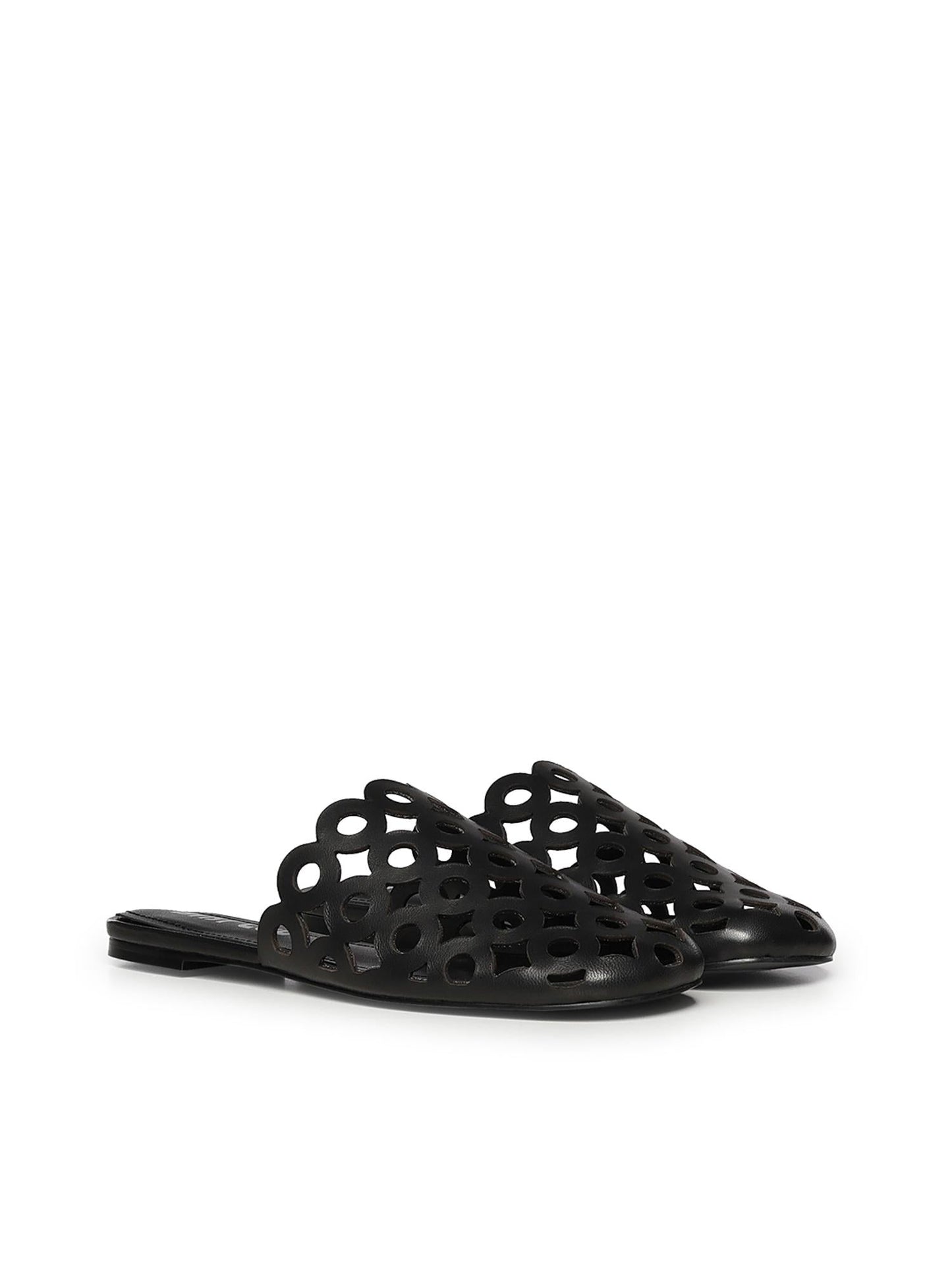 Mules Oribu in pelle