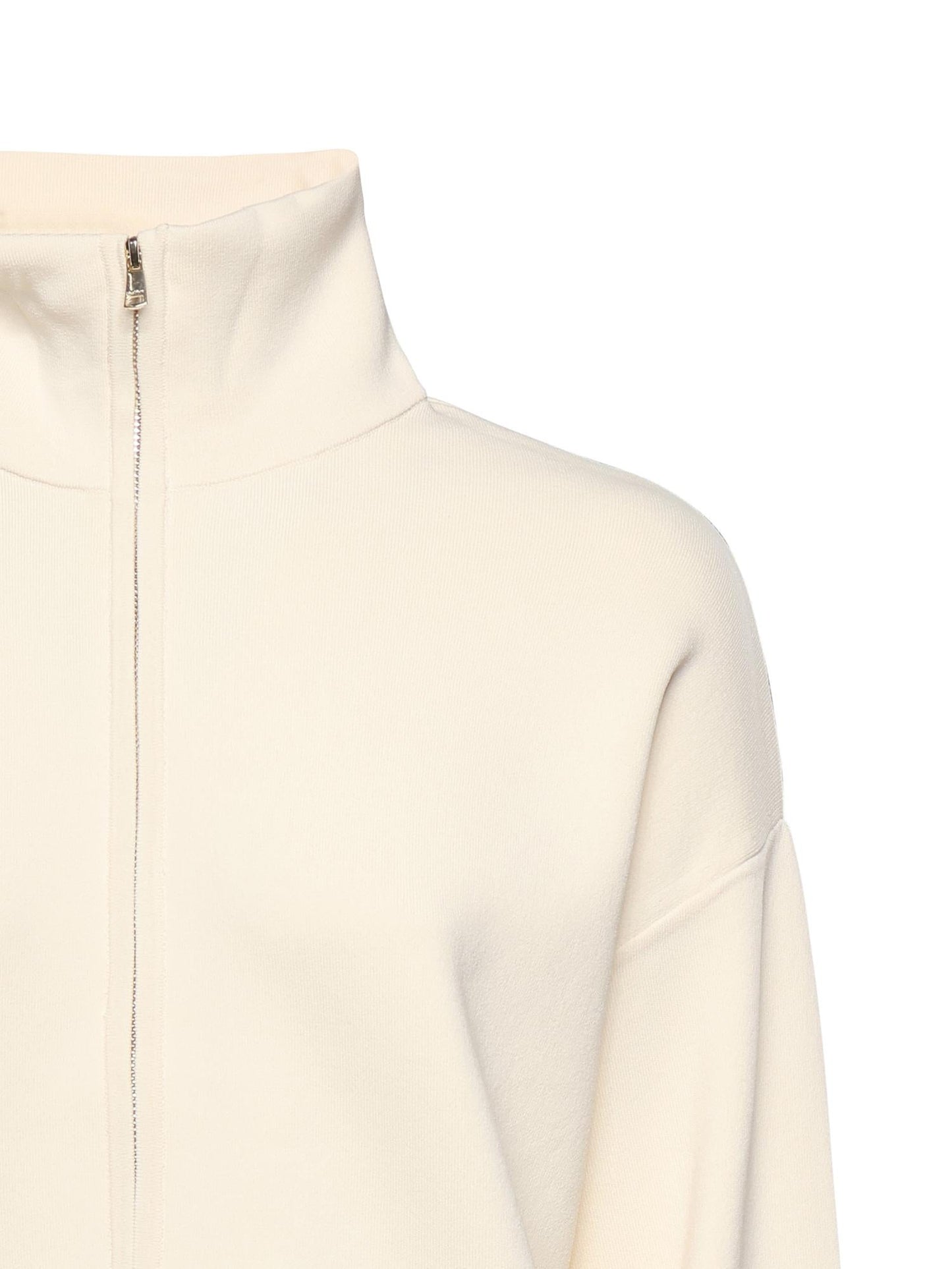 Cardigan in filato di viscosa crêpe
