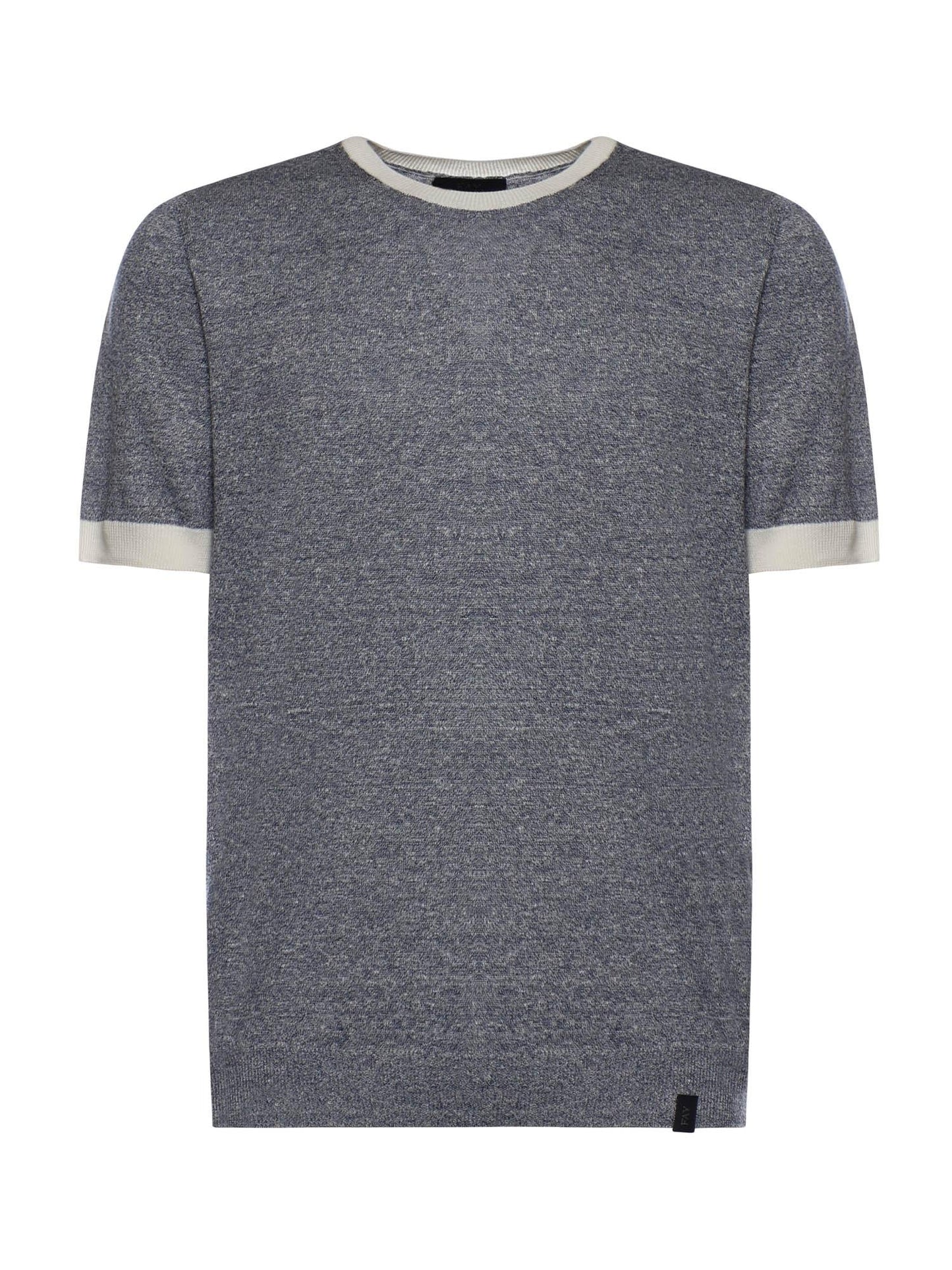 T-shirt in lino e cotone