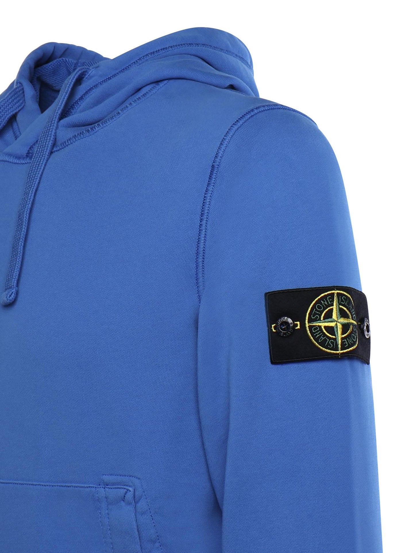 Felpa con logo in cotone