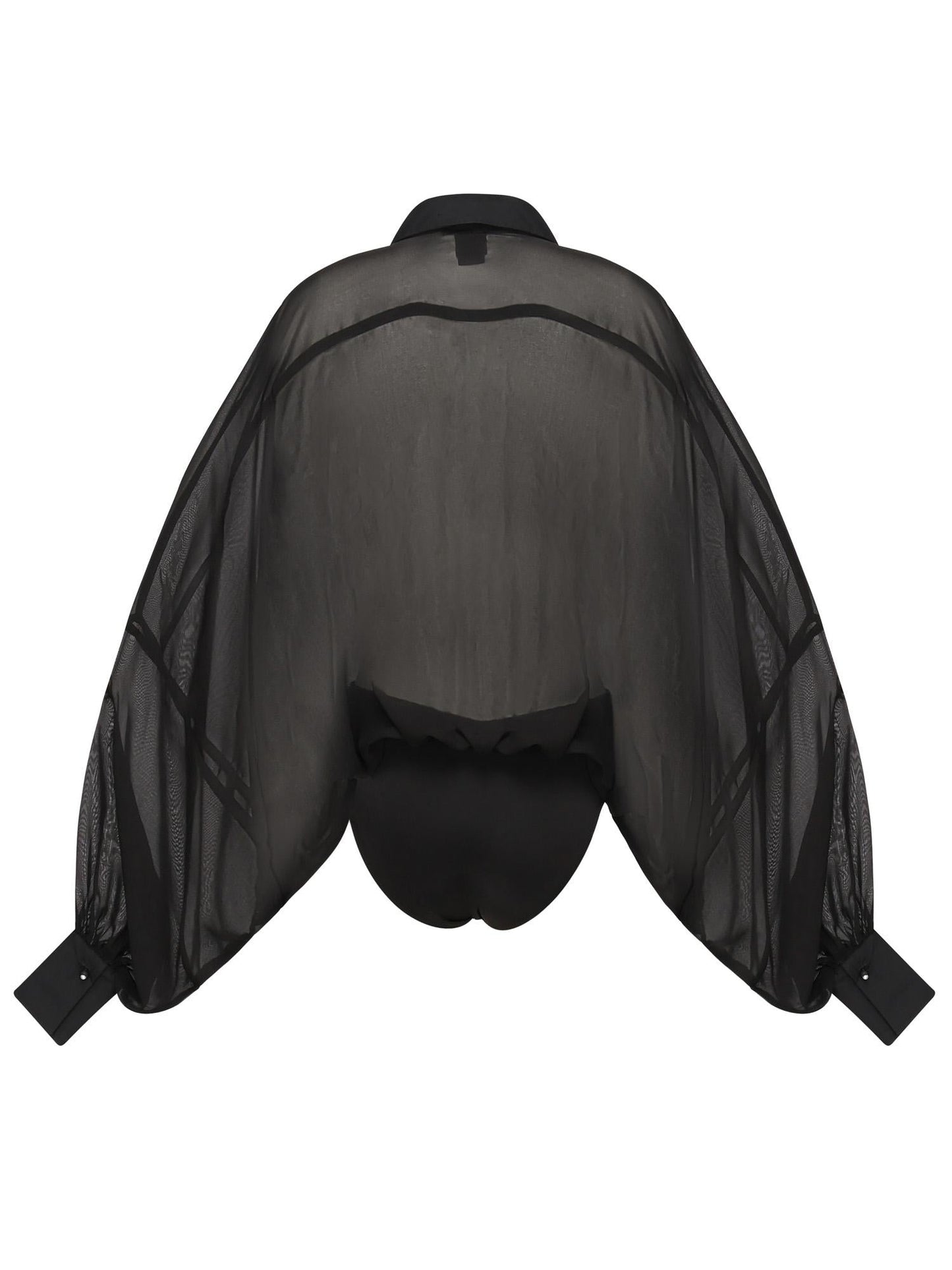 Body in chiffon e popeline