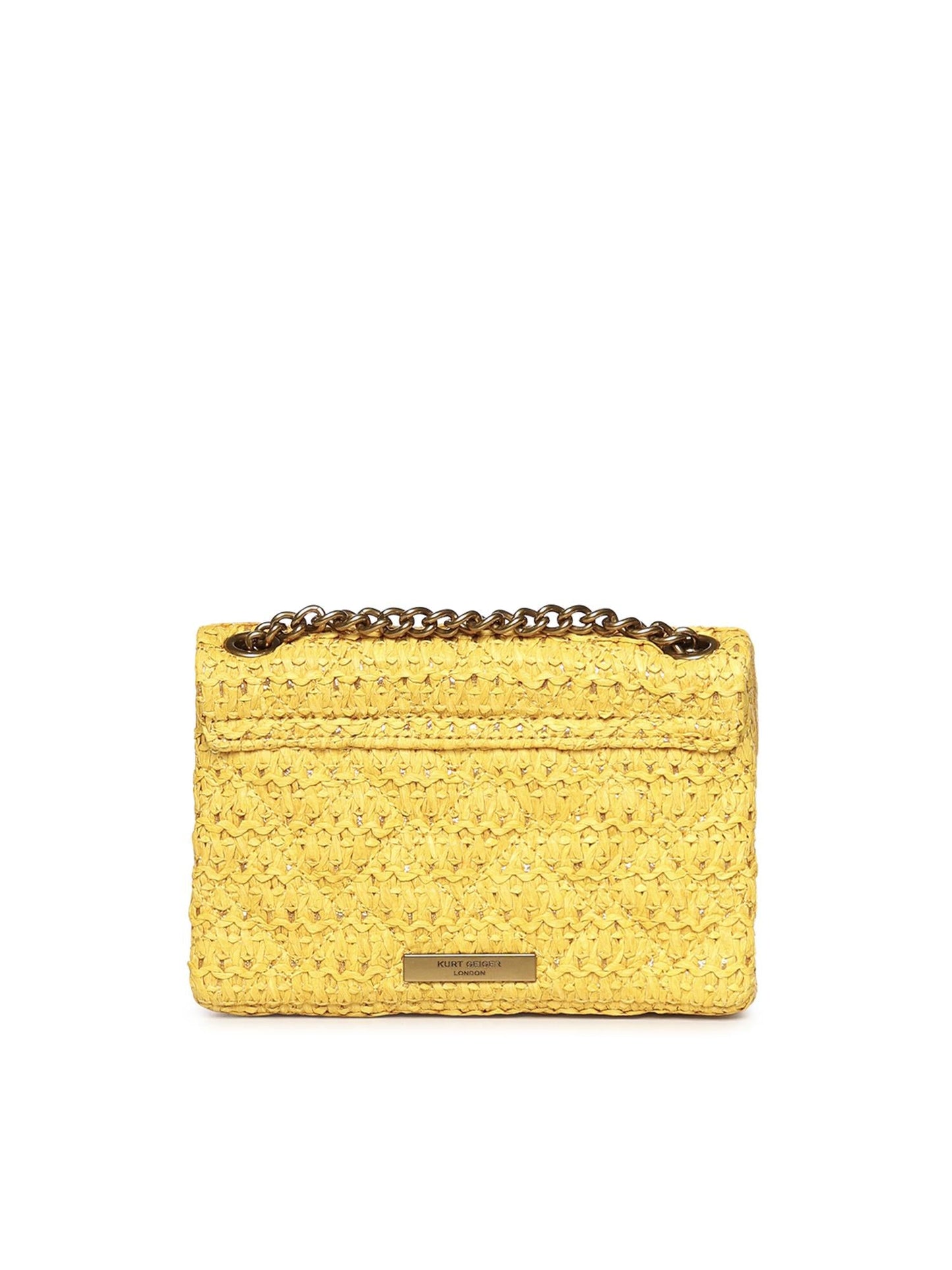 Mini bag Kensington in rafia