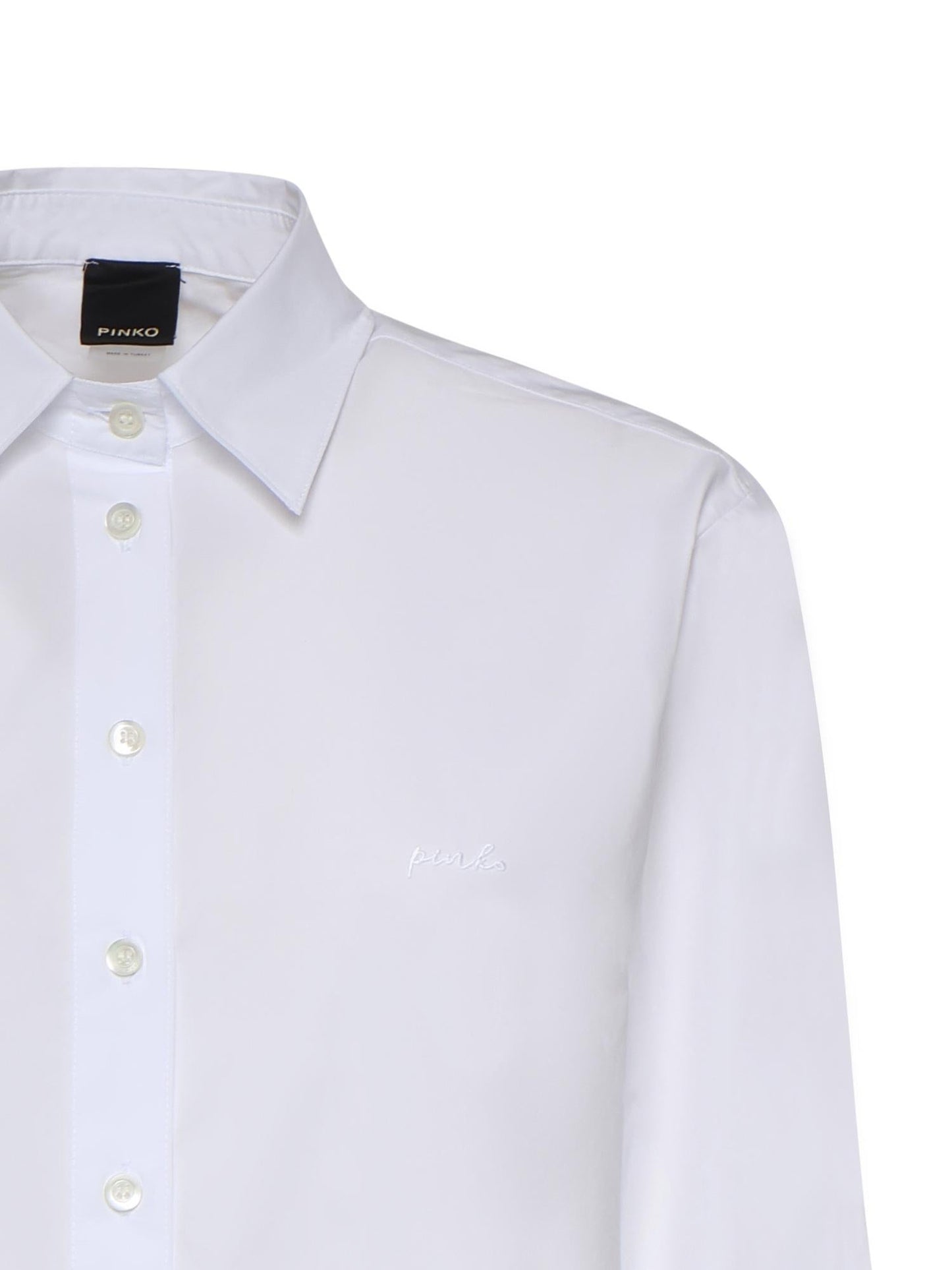 Camicia boxy in popeline