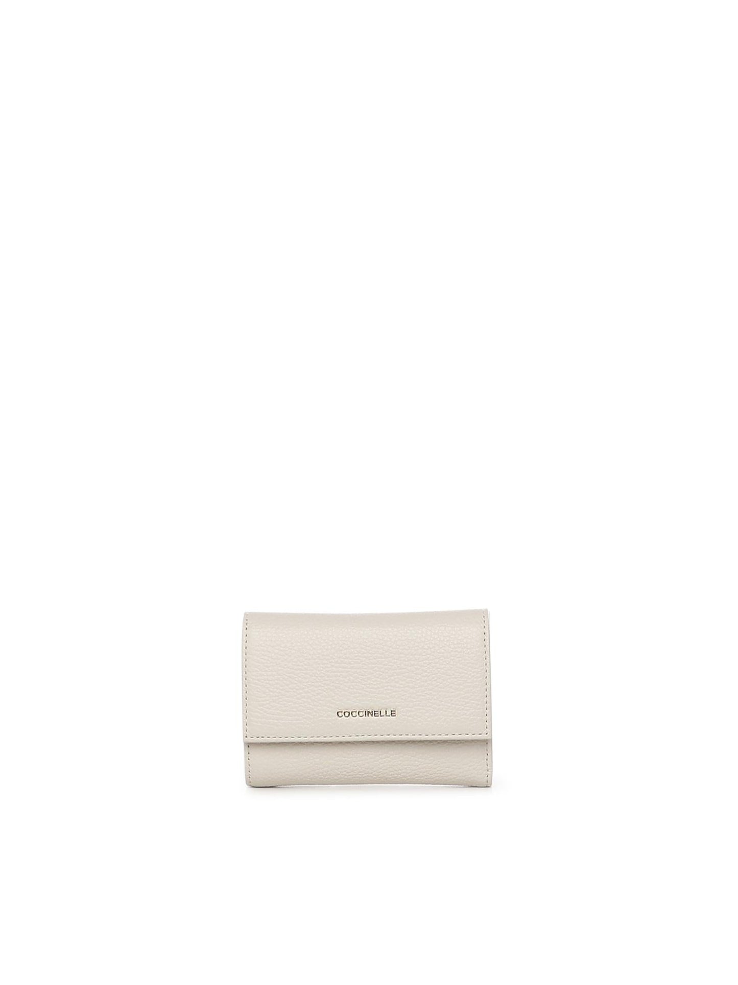 Portafoglio Metallic medium in pelle