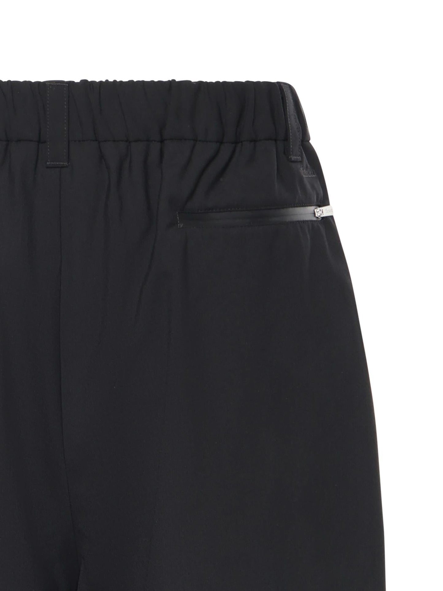 Shorts in wool touch