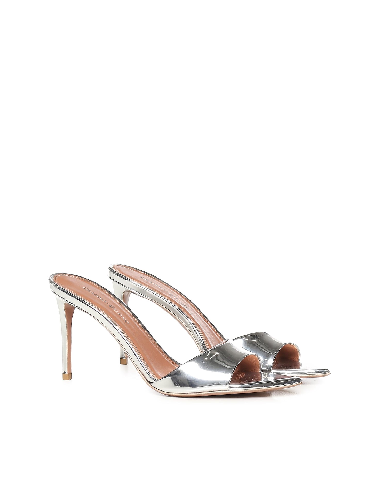 Mule Alixia in pelle specchiata