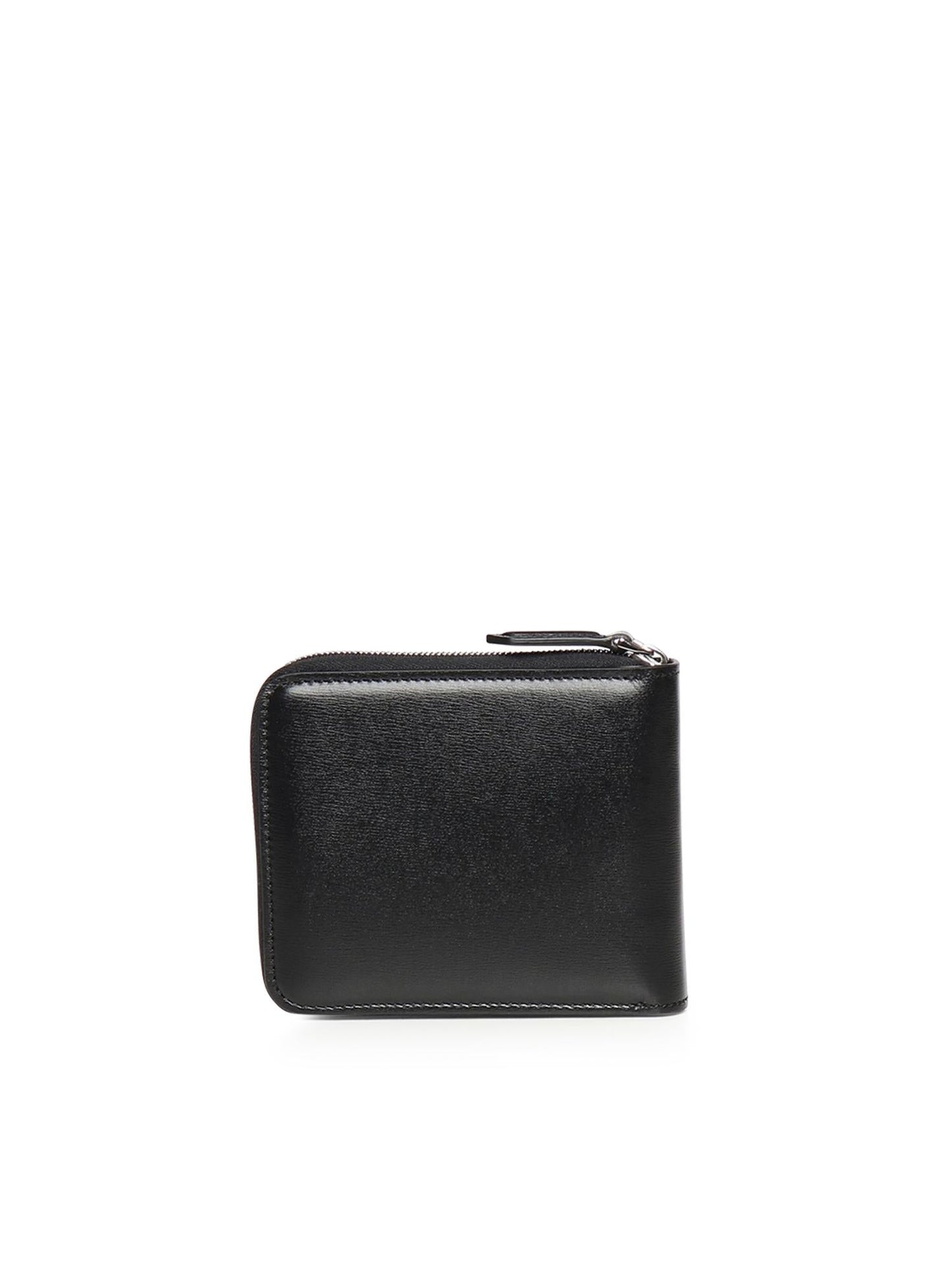 Portafoglio Squared FF in pelle con logo