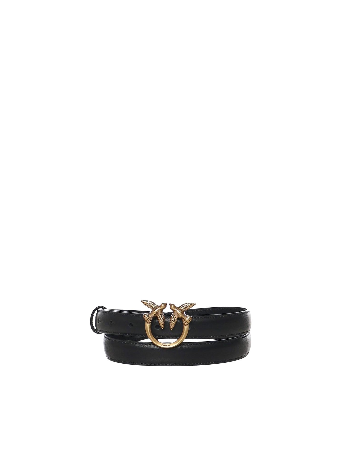 Cintura Love Birds in pelle
