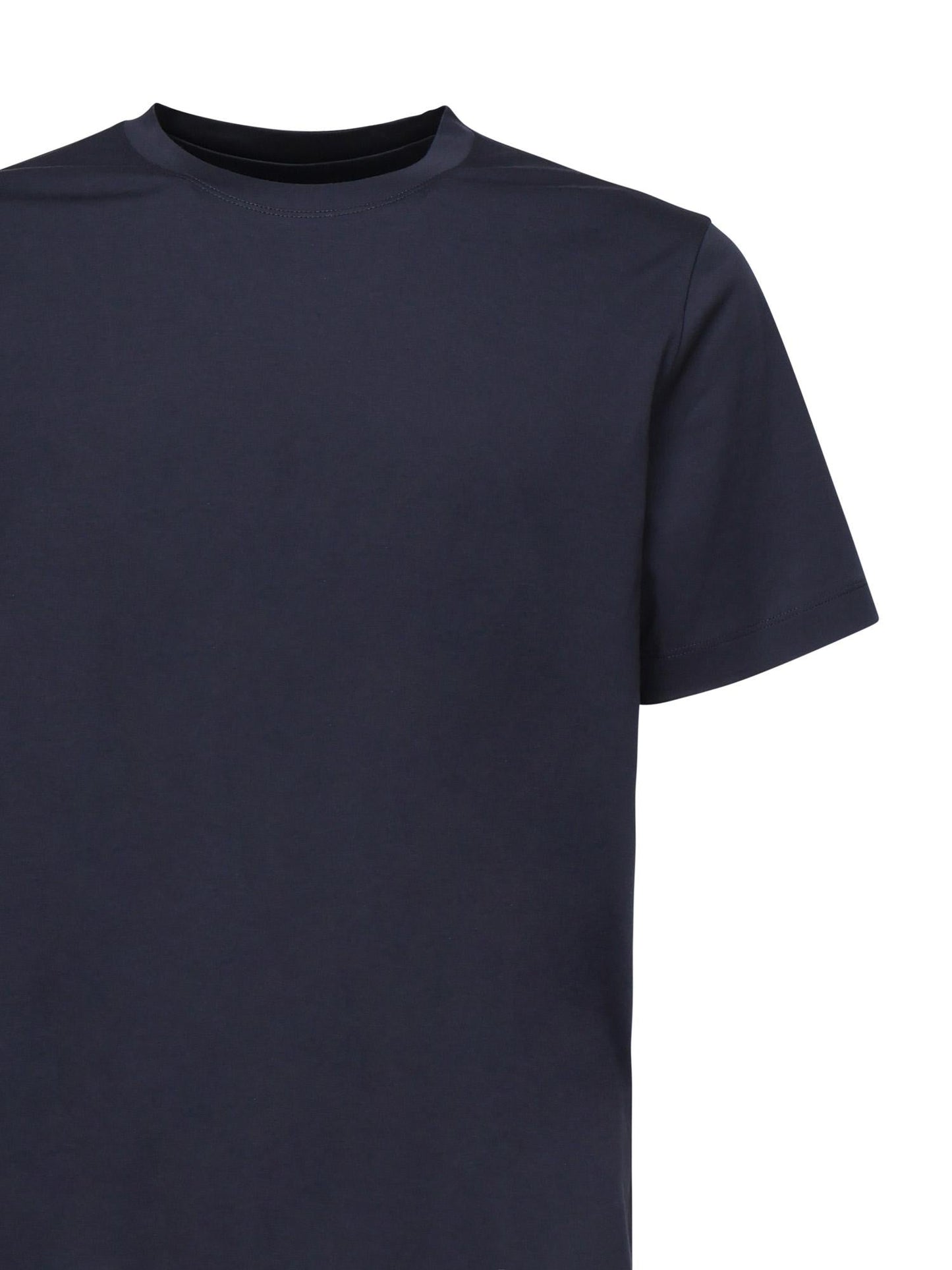 T-shirt in jersey di modal e cotone
