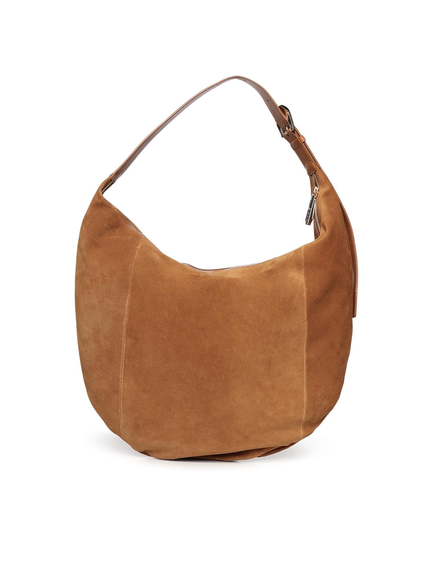 Borsa hobo in camoscio