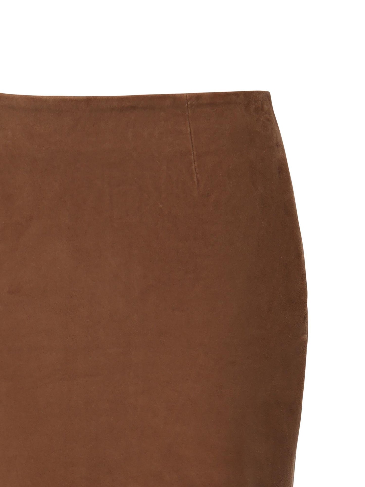 Minigonna in suede