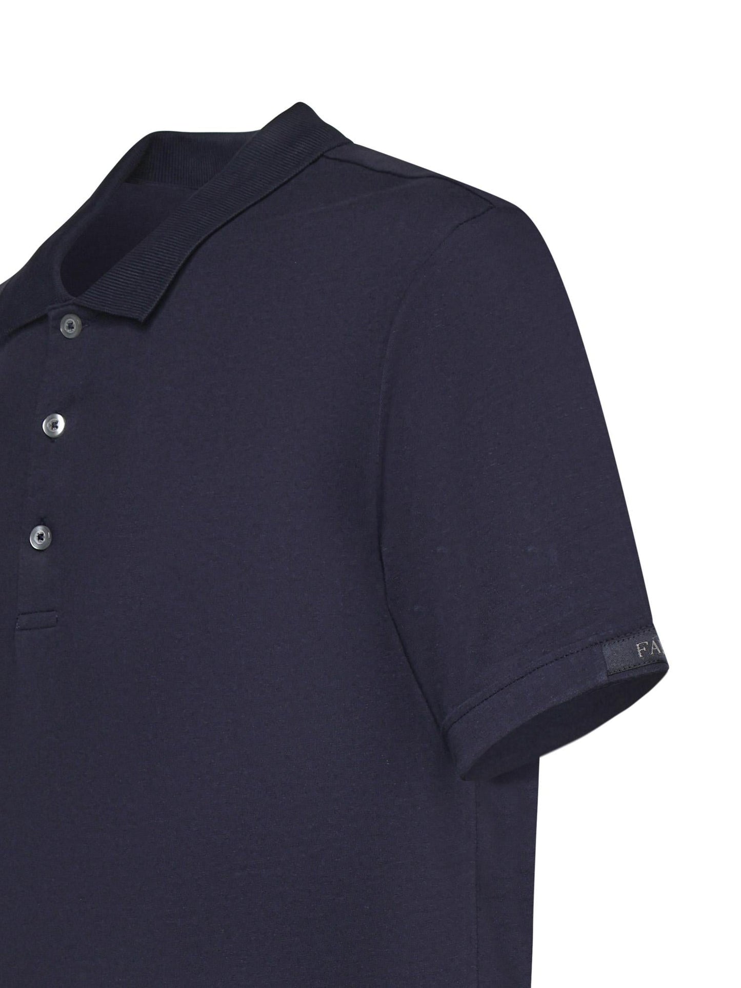 Polo in cotone con logo