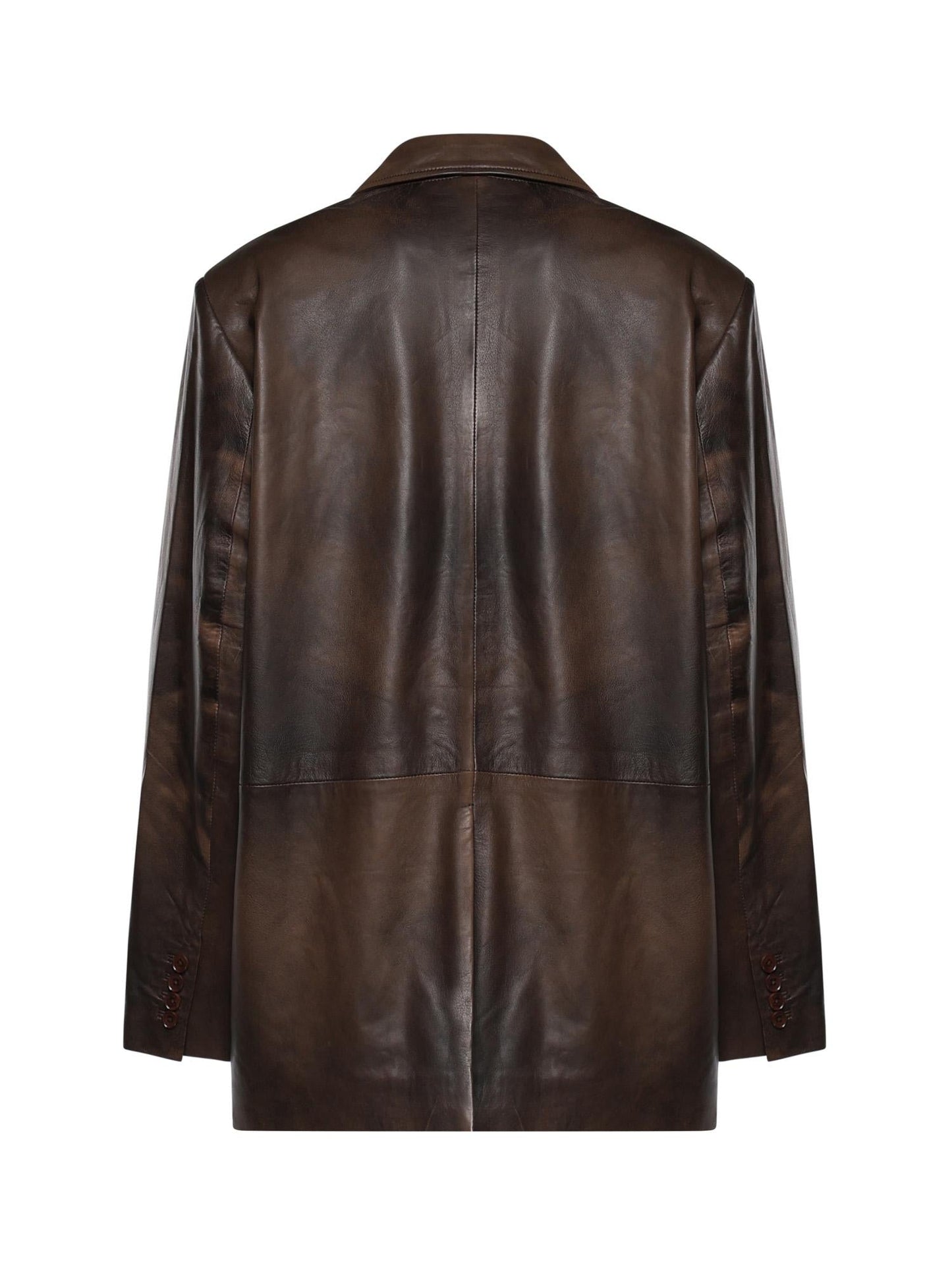 Blazer in pelle