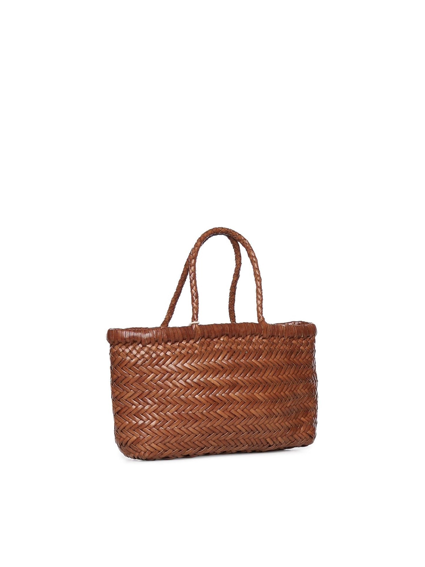 Borsa Mini Flat Gora in pelle