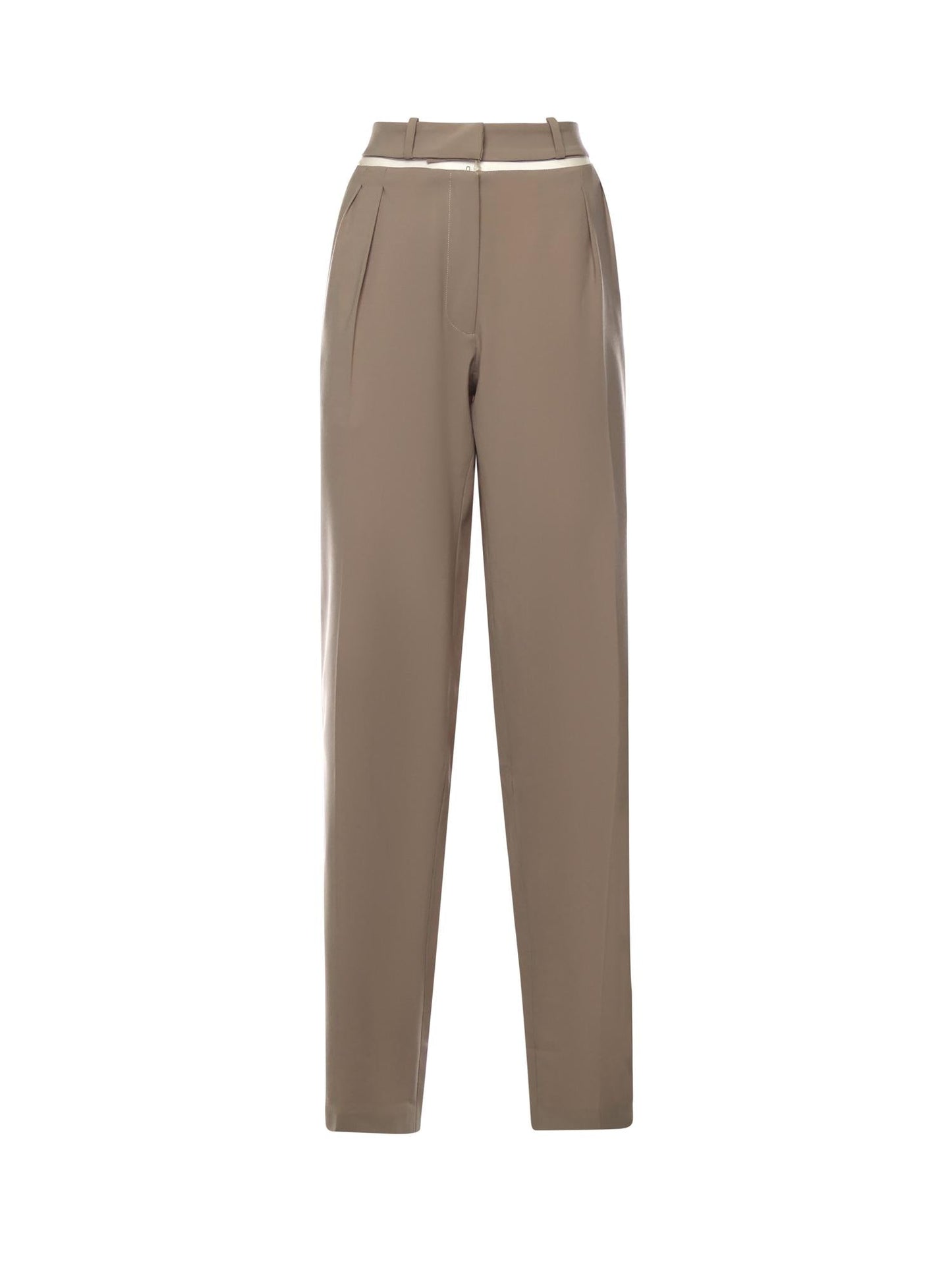 Pantaloni sartoriali a gamba larga