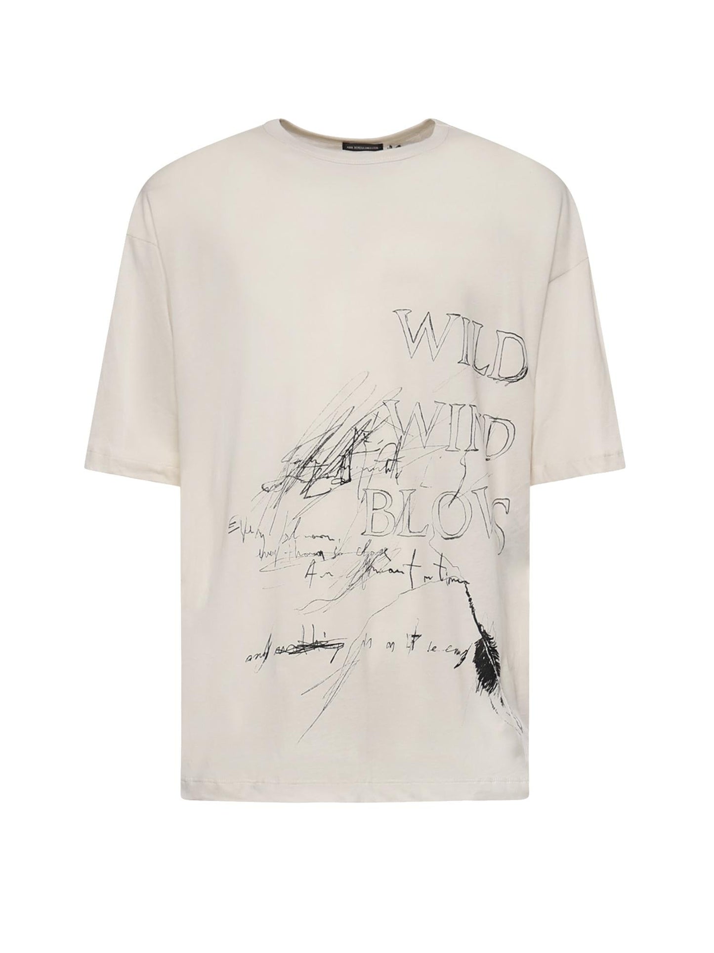 T-shirt Wild Wind Blows in cotone