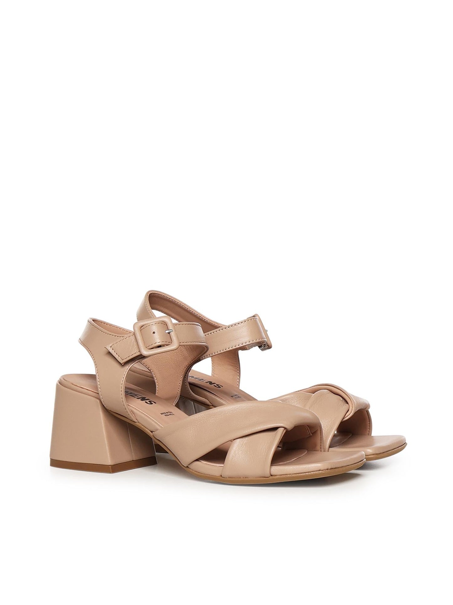 Sandali New Carry Cross in pelle