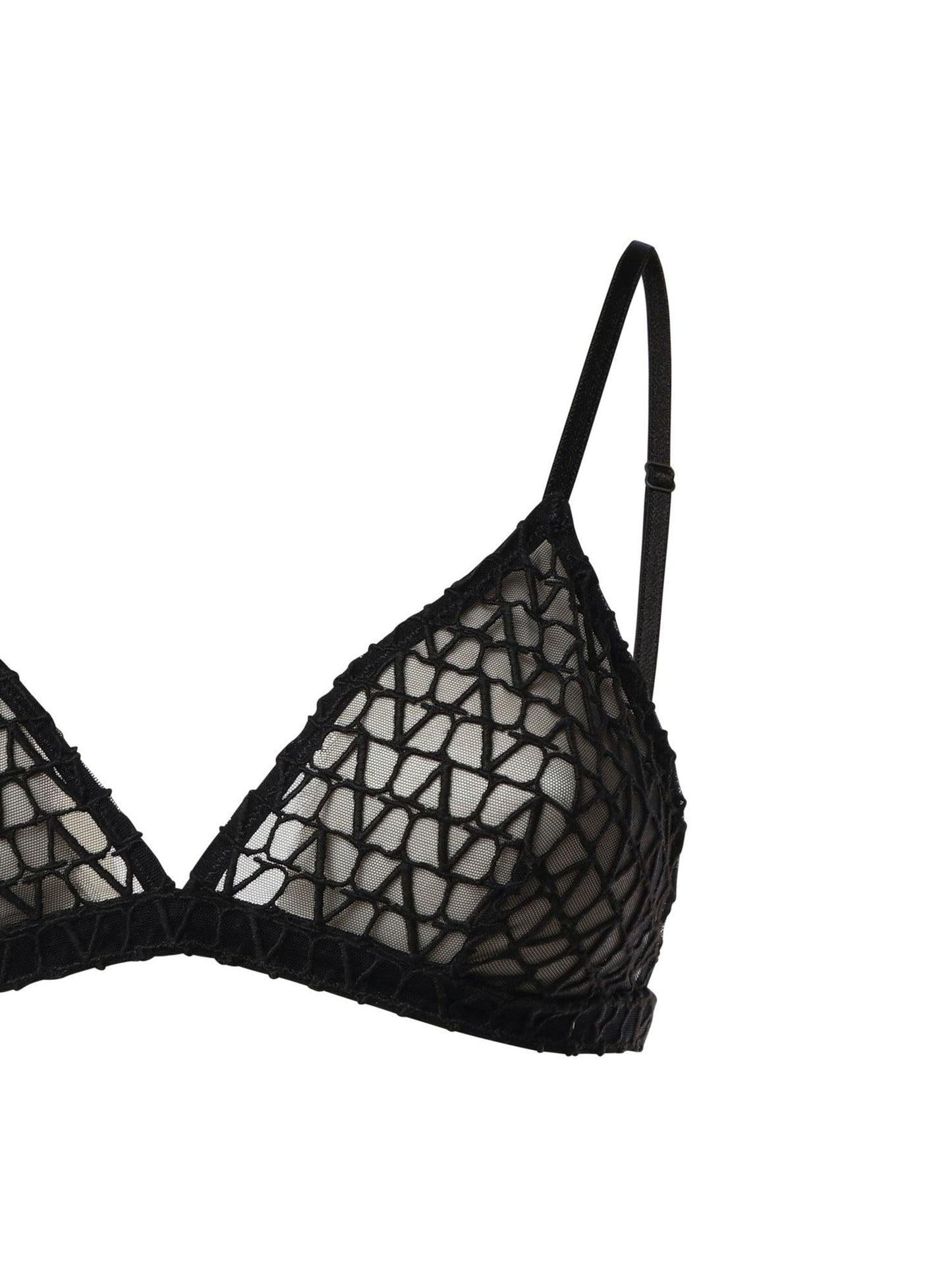 Top bralette logato
