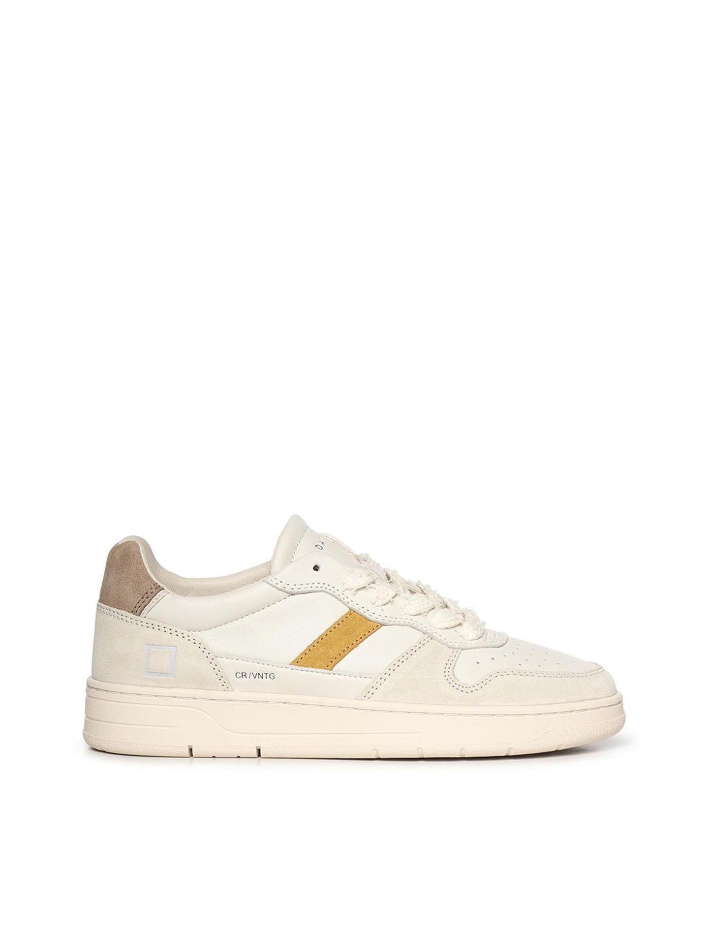 Sneaker Hill low in suede e pelle