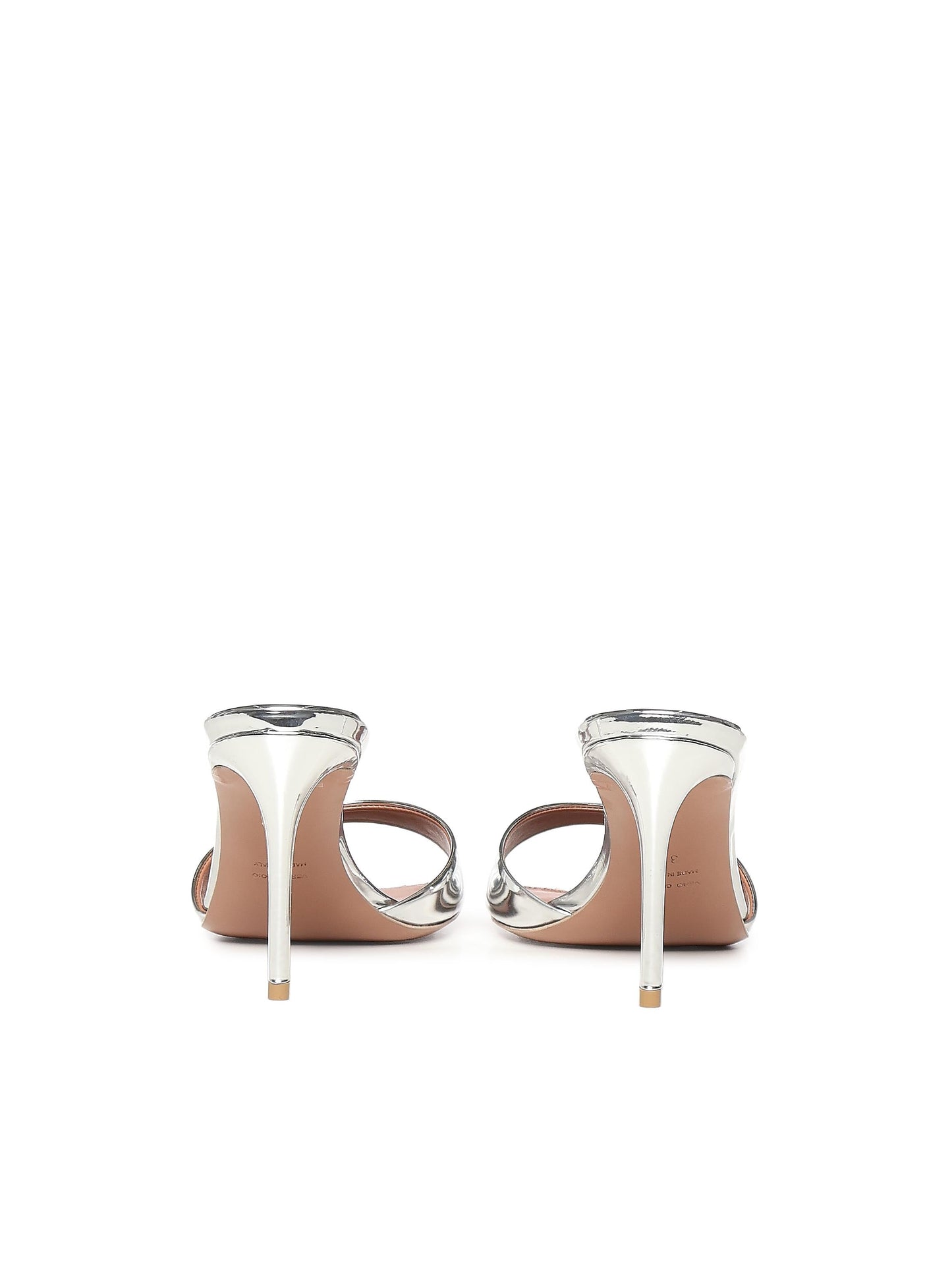 Mule Alixia in pelle specchiata