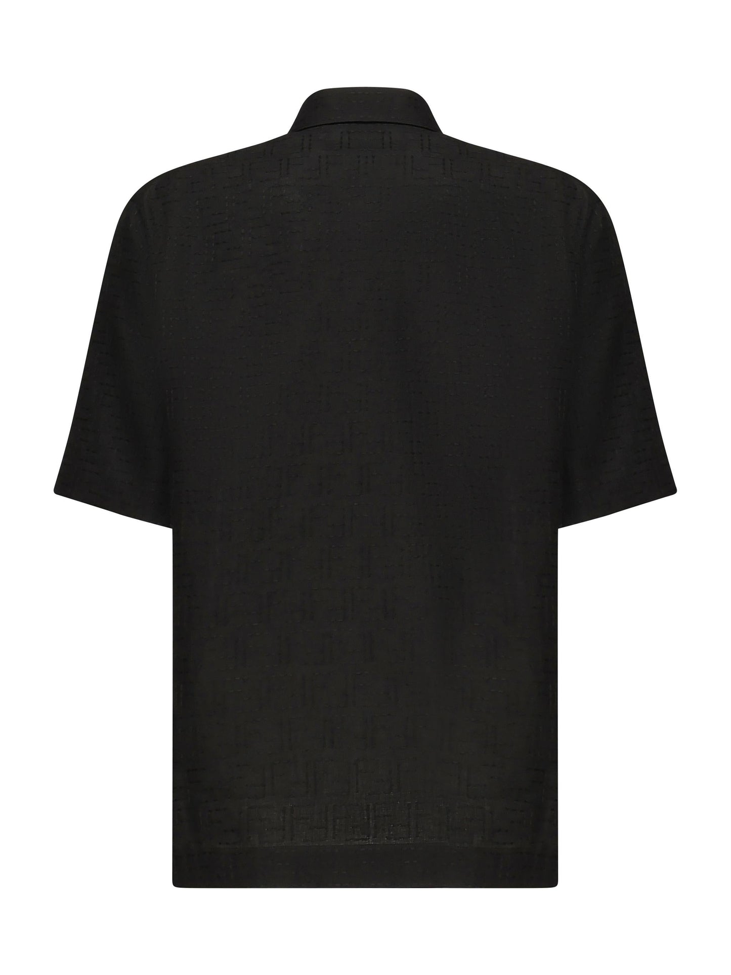 Camicia in Jacquard FF di lino
