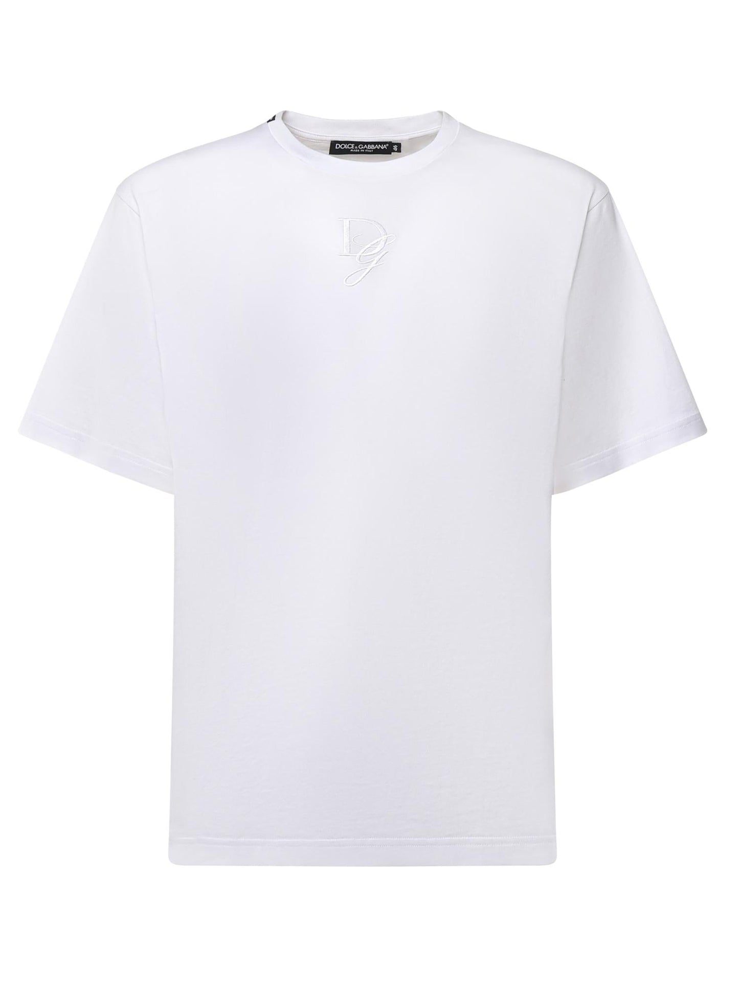 T-shirt con ricamo logo