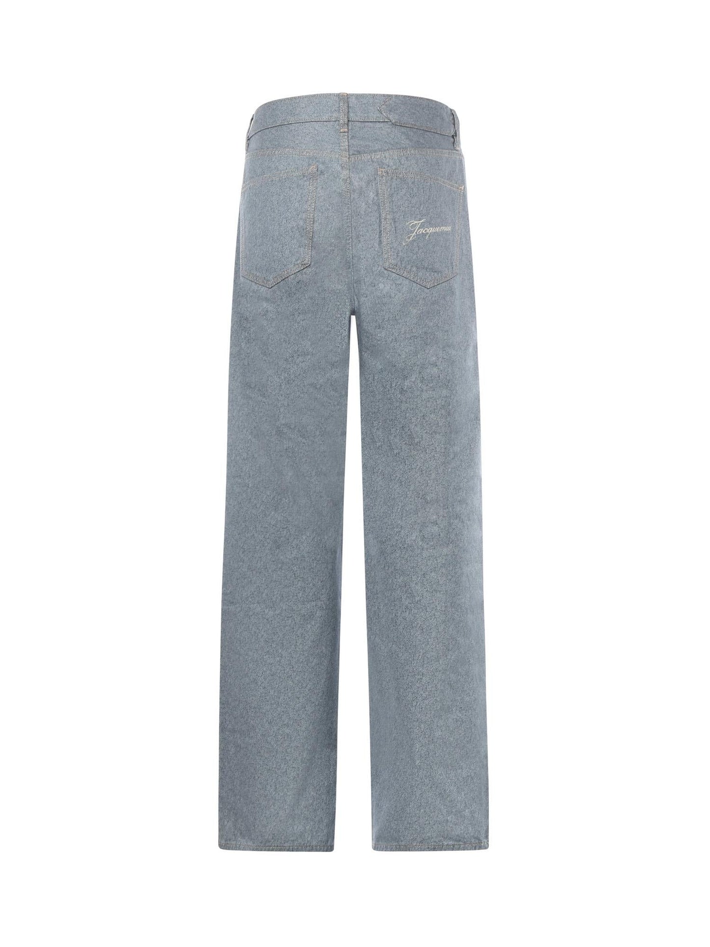 Jeans le de-Nîmes droit in cotone