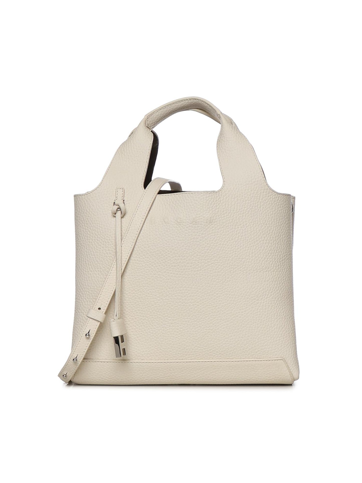 Borsa shopping piccola in pelle
