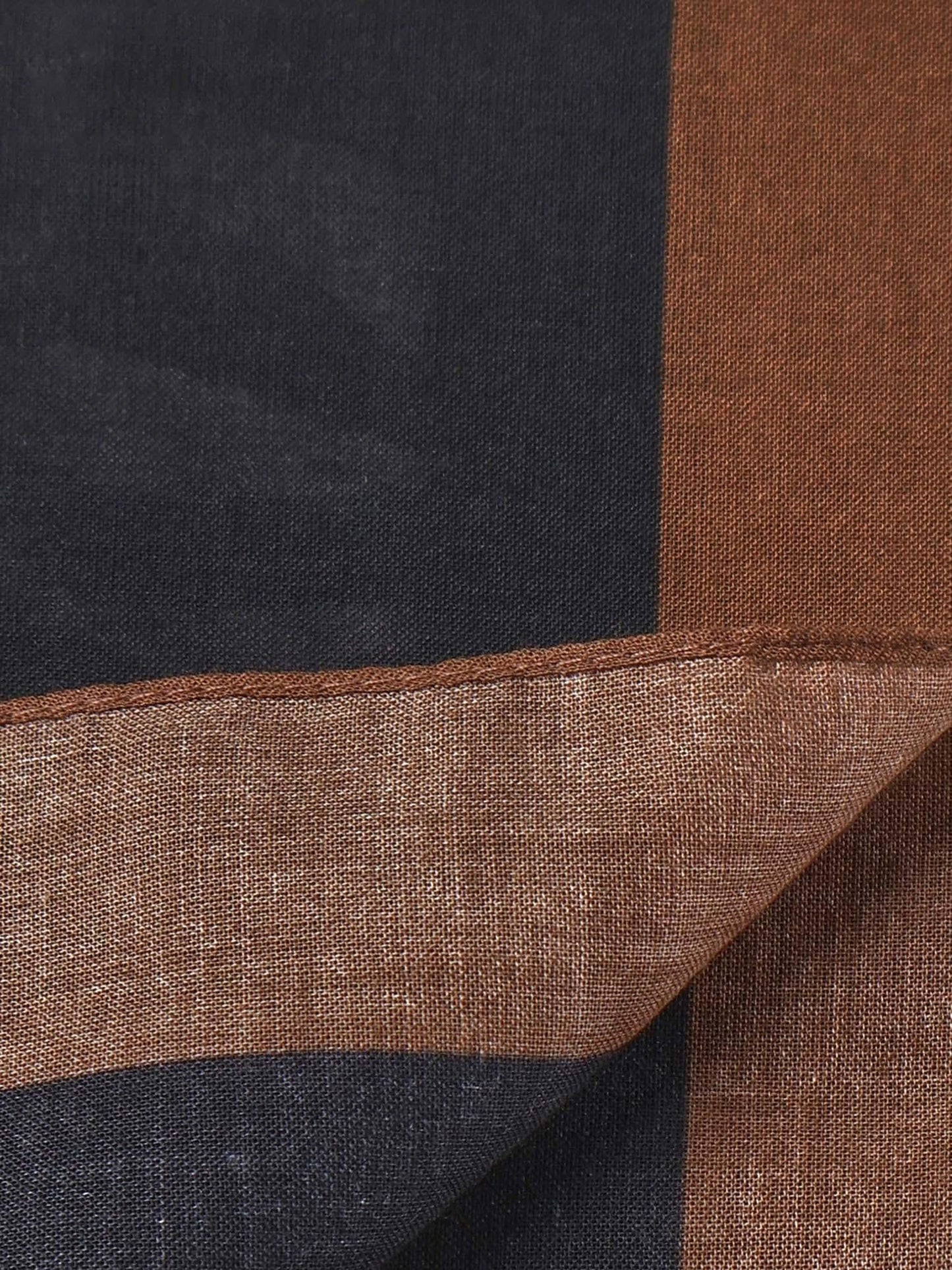 Foulard in cotone con logo