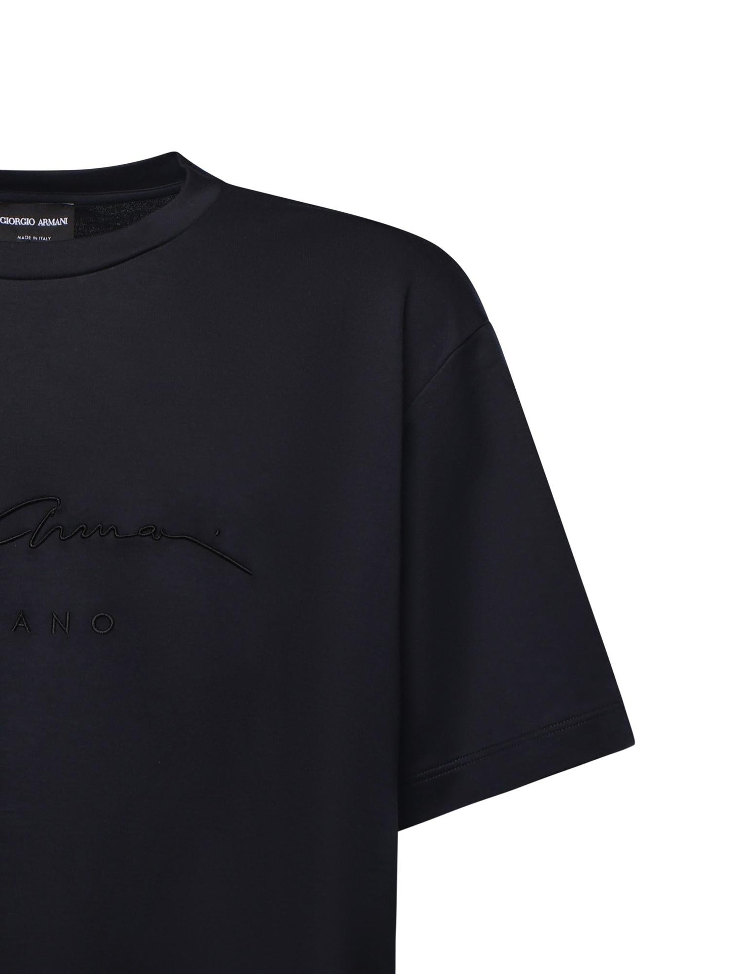T-shirt con logo in cotone