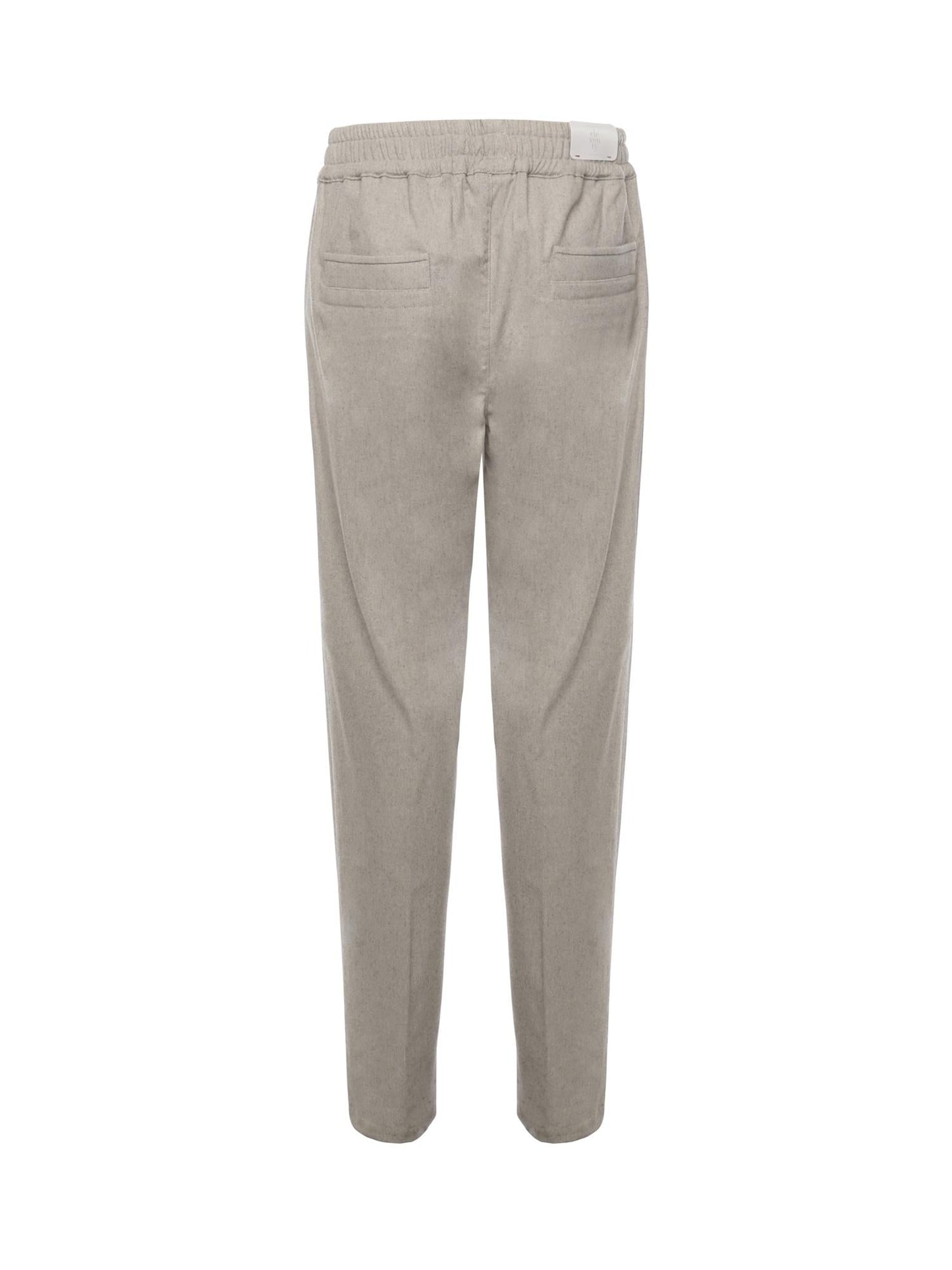 Joggers in lana e cashmere