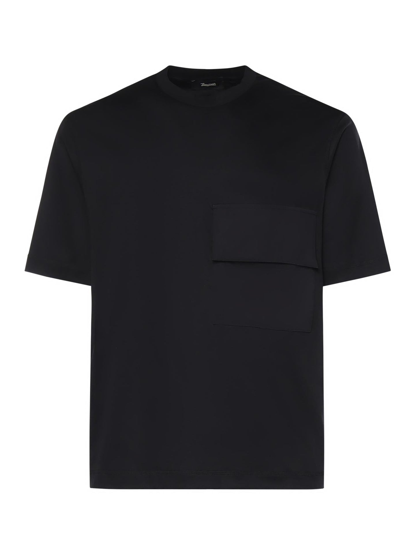 T-shirt in cotone con taschino