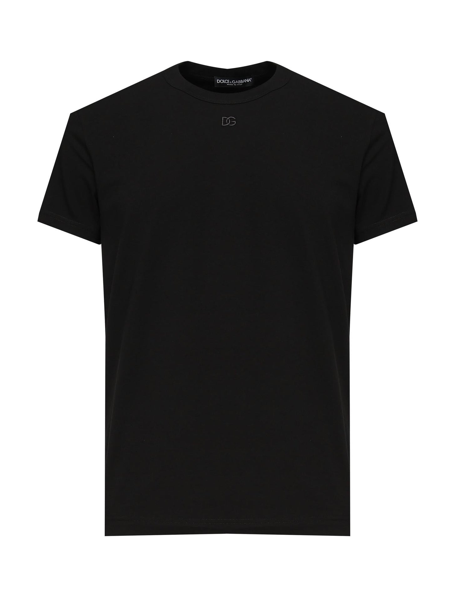 T-shirt con ricamo logo