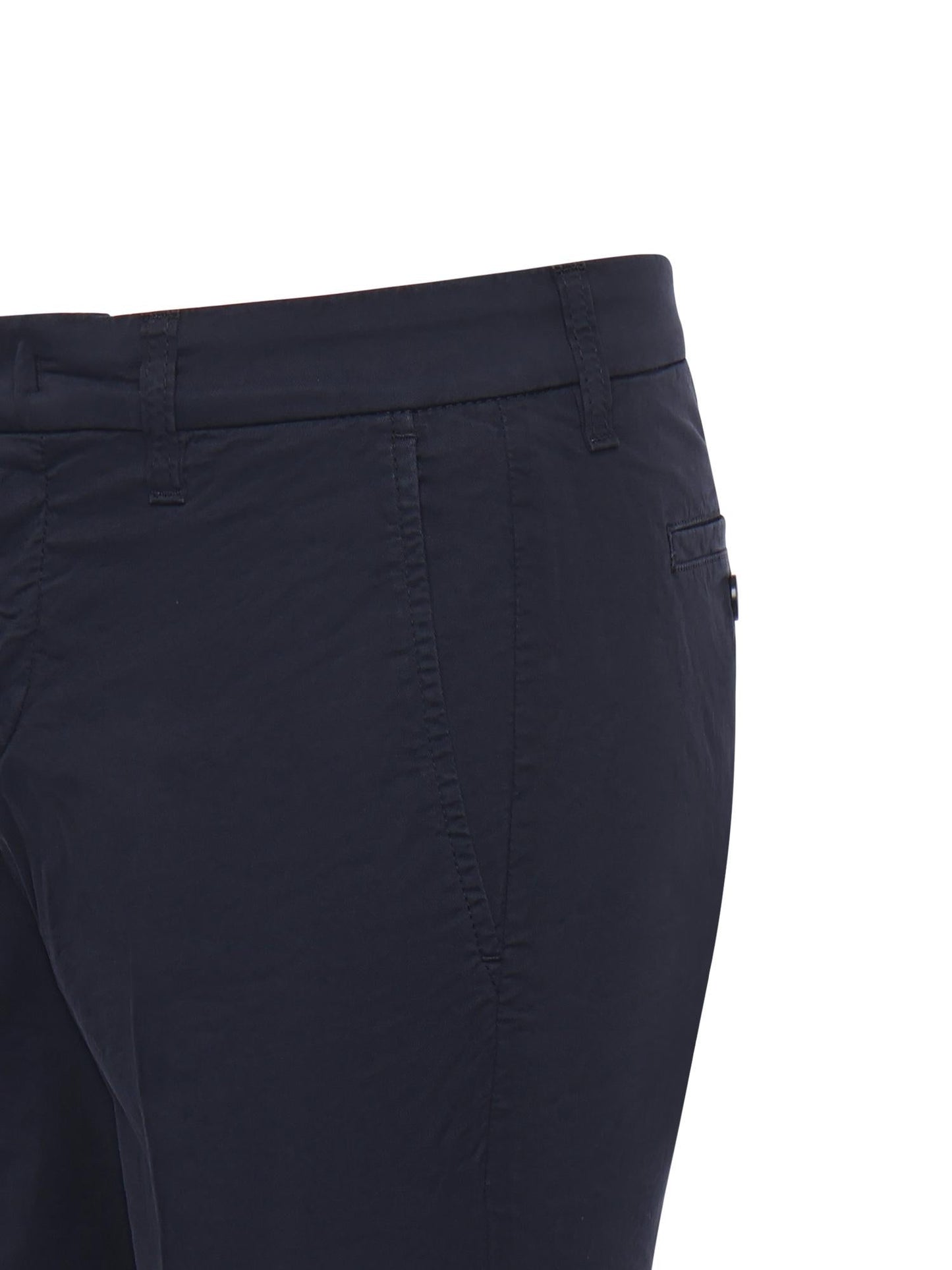 Pantalone Capri in gabardine di cotone