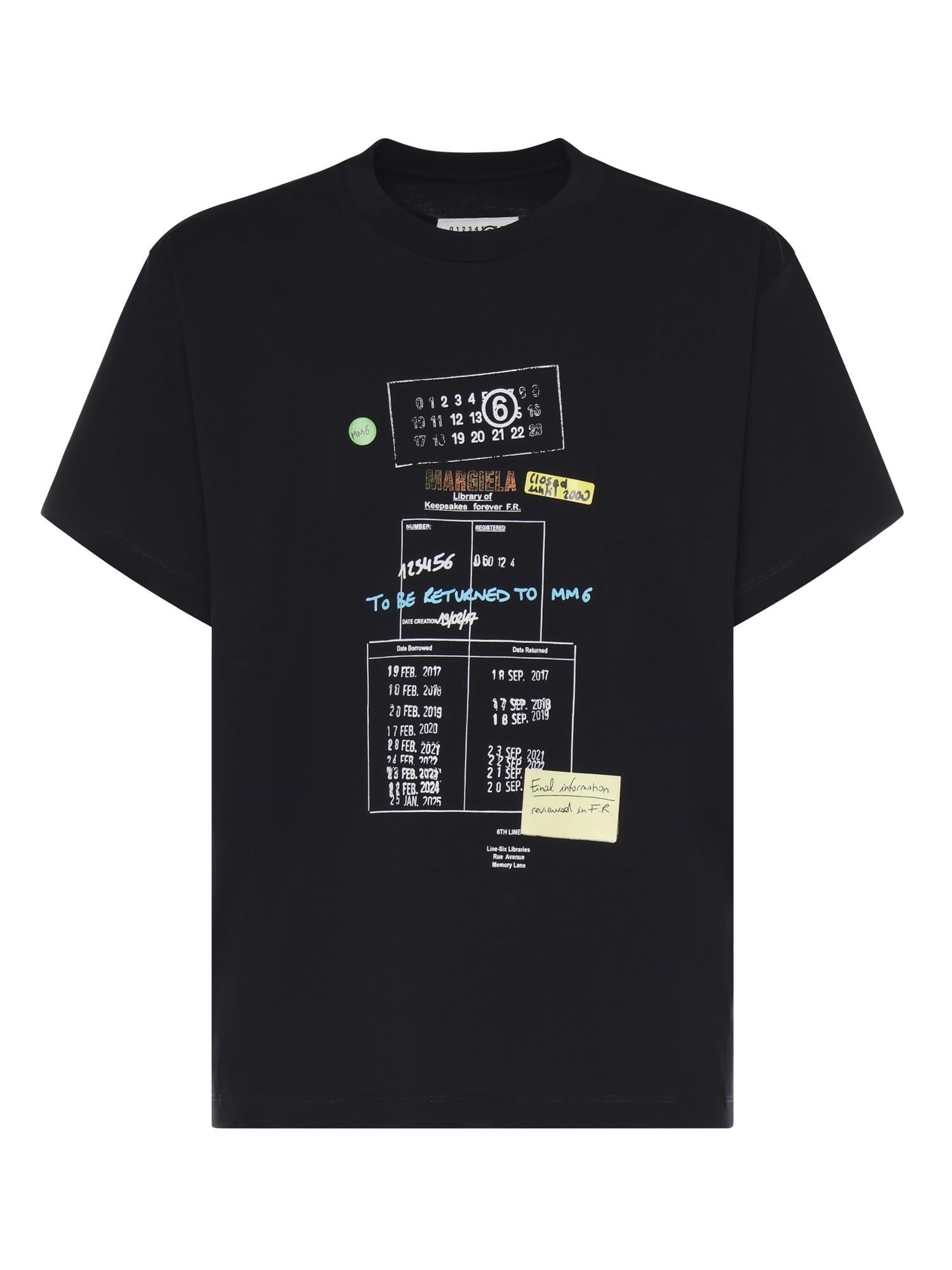 T-shirt con stampa in cotone