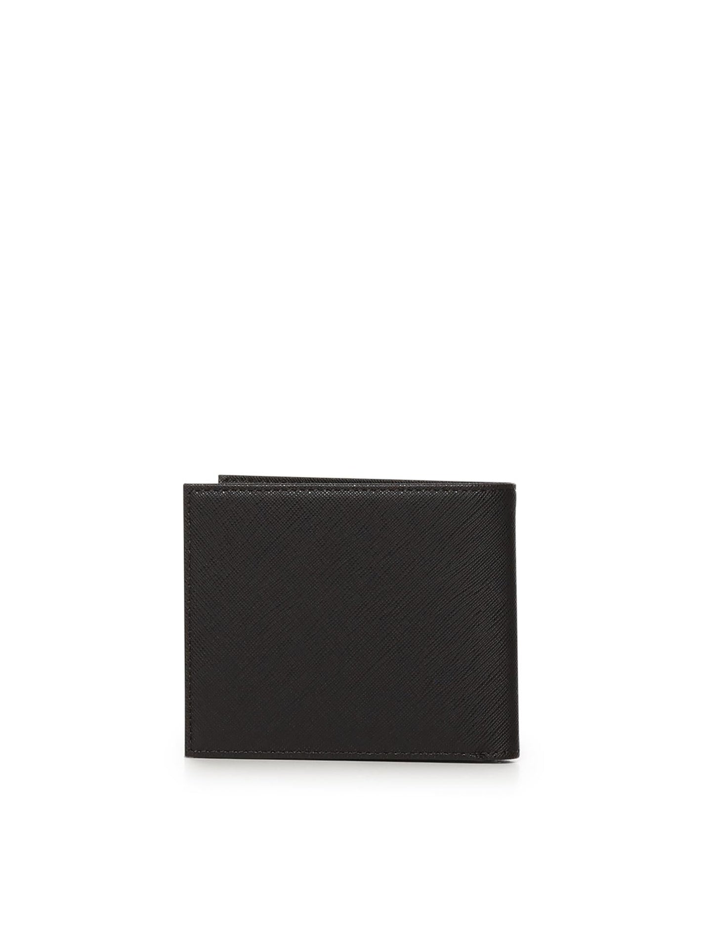 Portafoglio bifold in saffiano