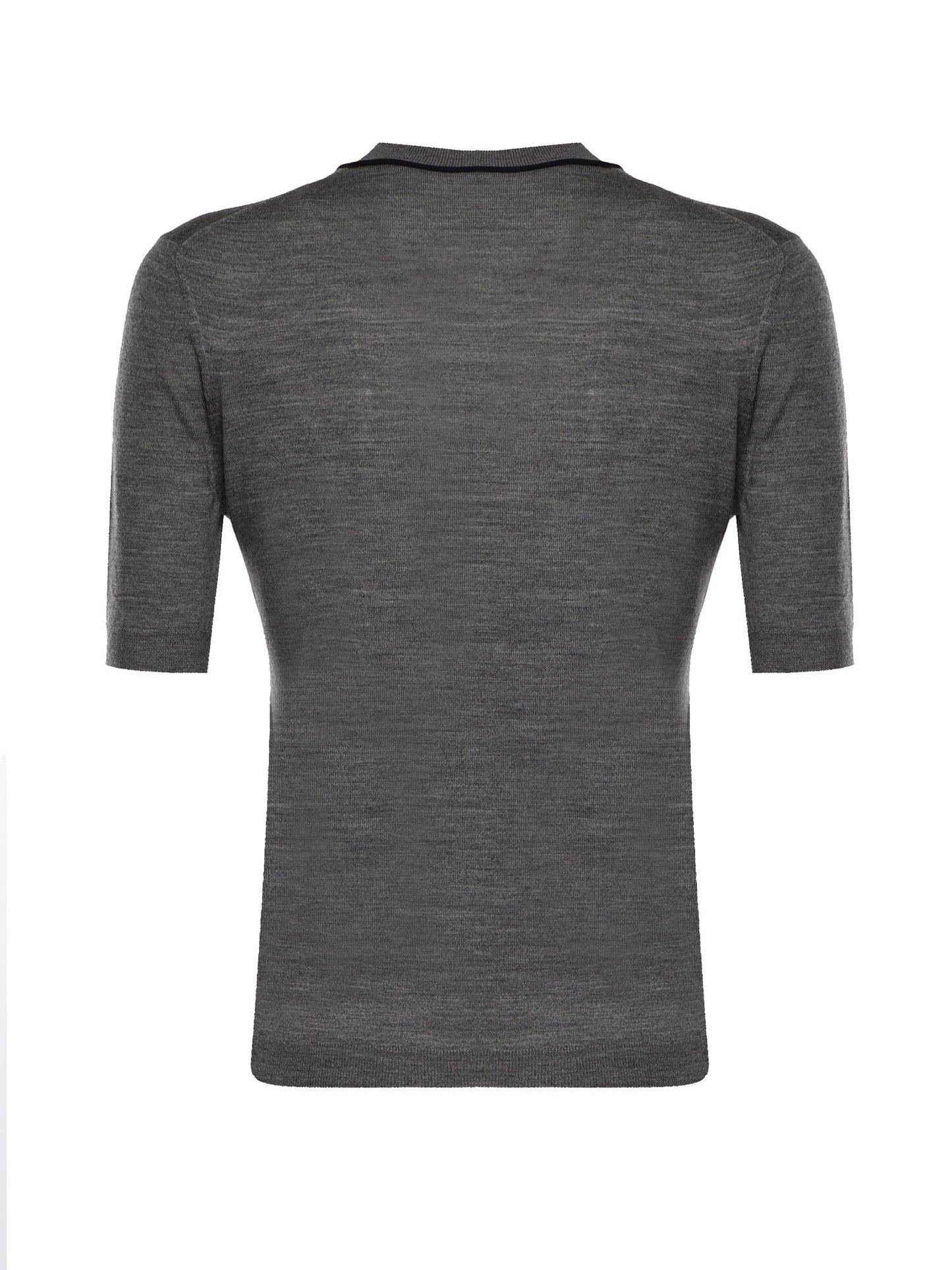 Maglione in lana con logo