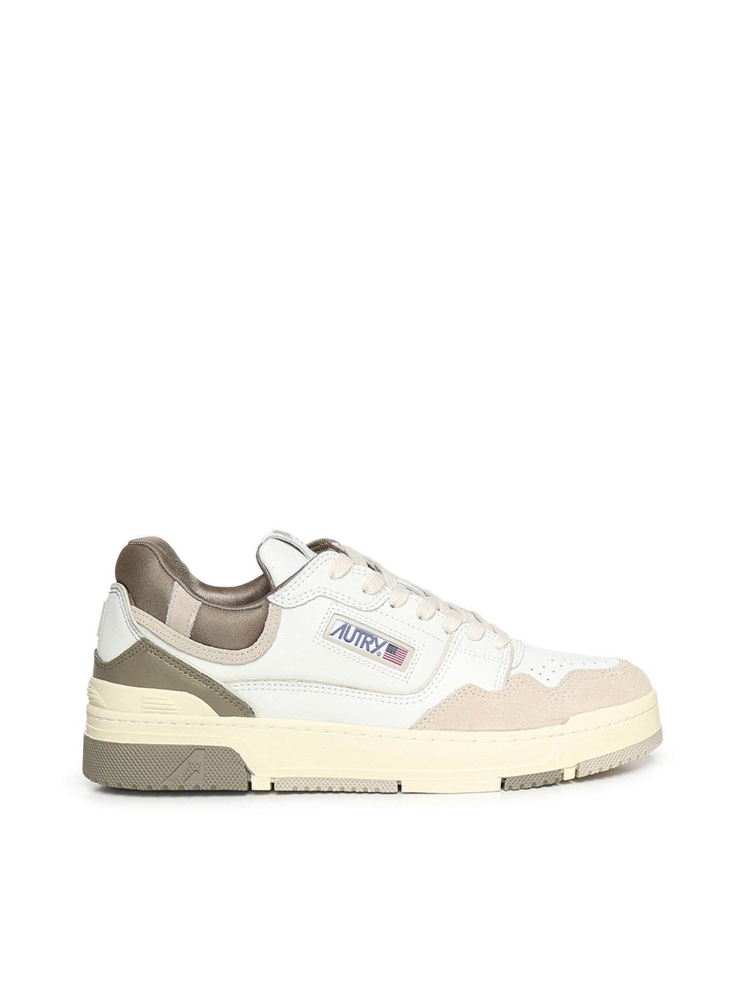 Sneaker CLC in pelle e suede