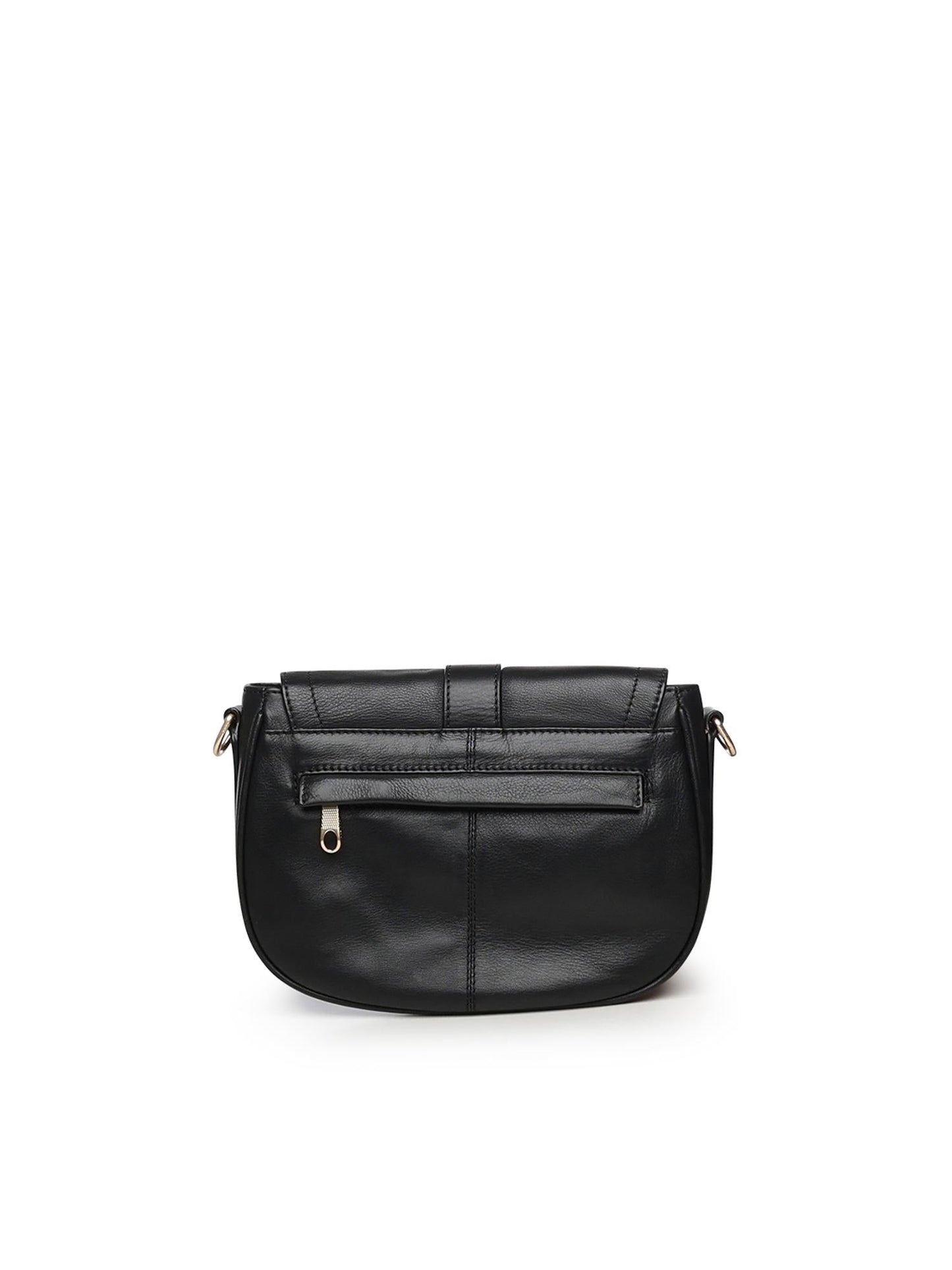 Mini bag a tracolla in pelle