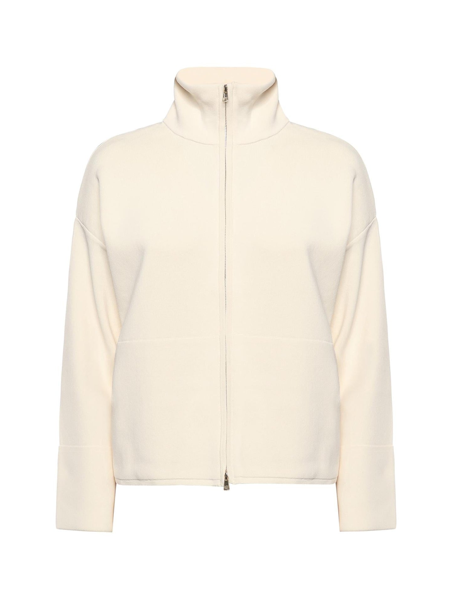 Cardigan in filato di viscosa crêpe