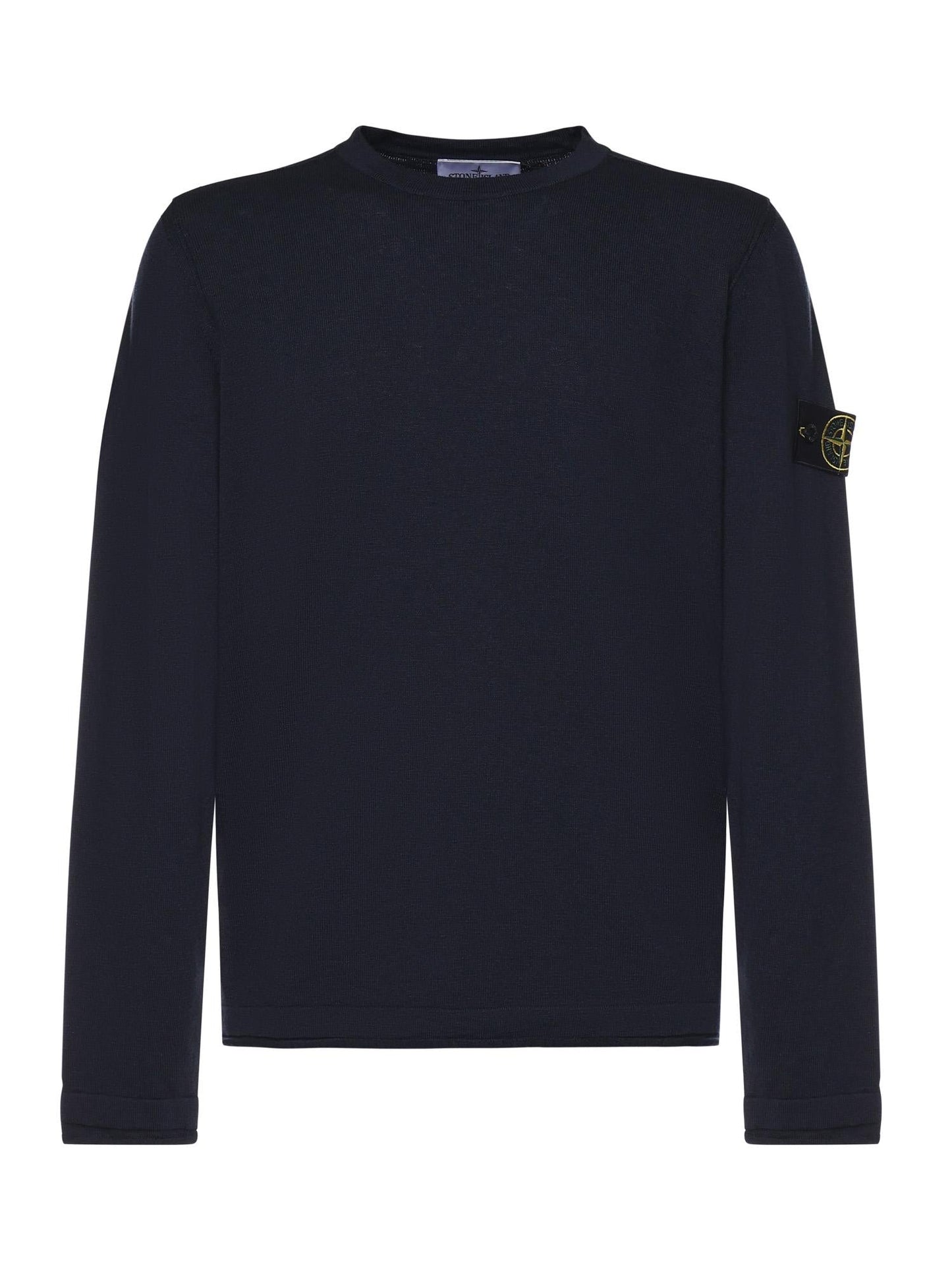 Maglione in cotone e nylon con logo