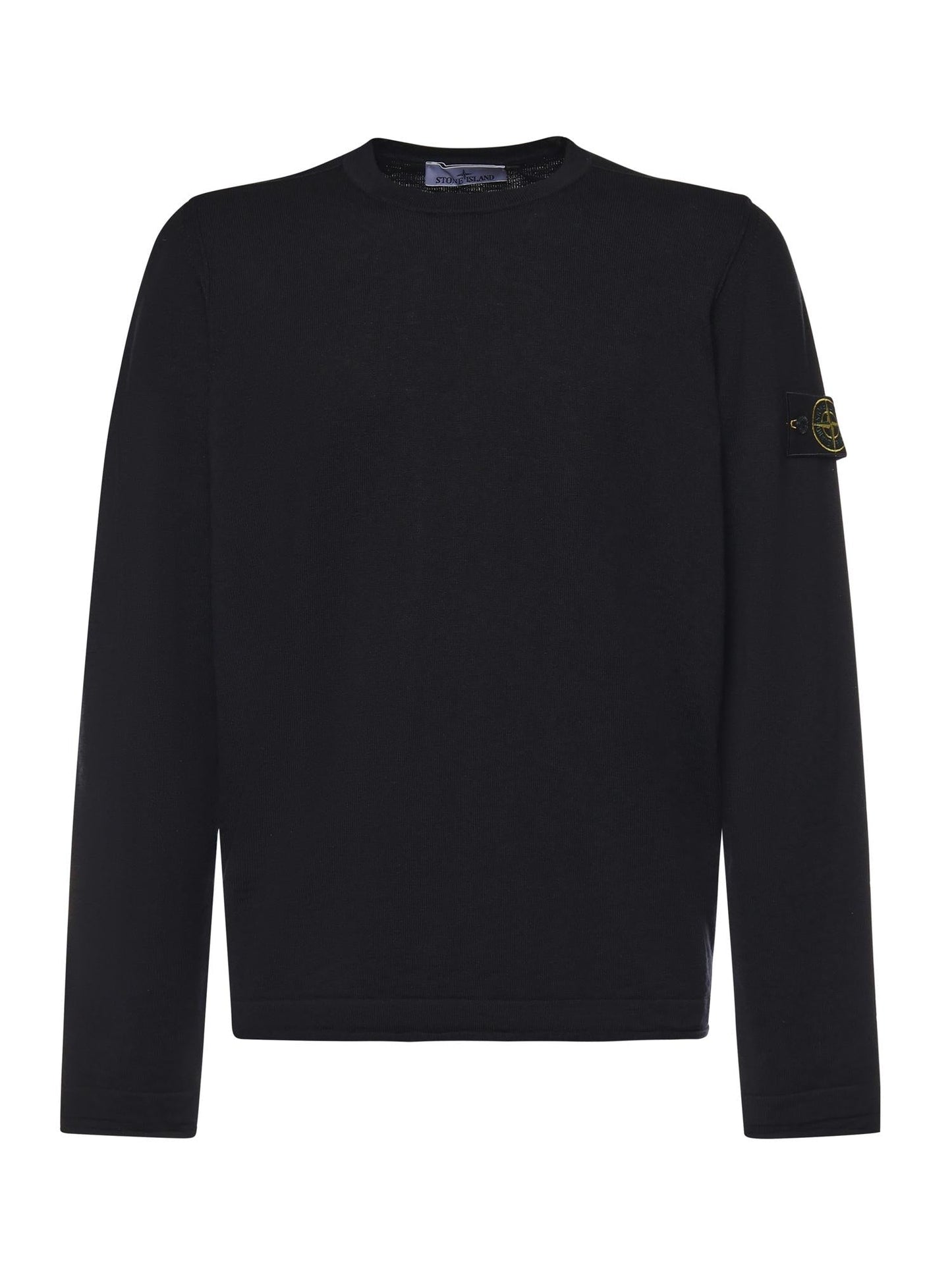 Maglione in cotone e nylon con logo